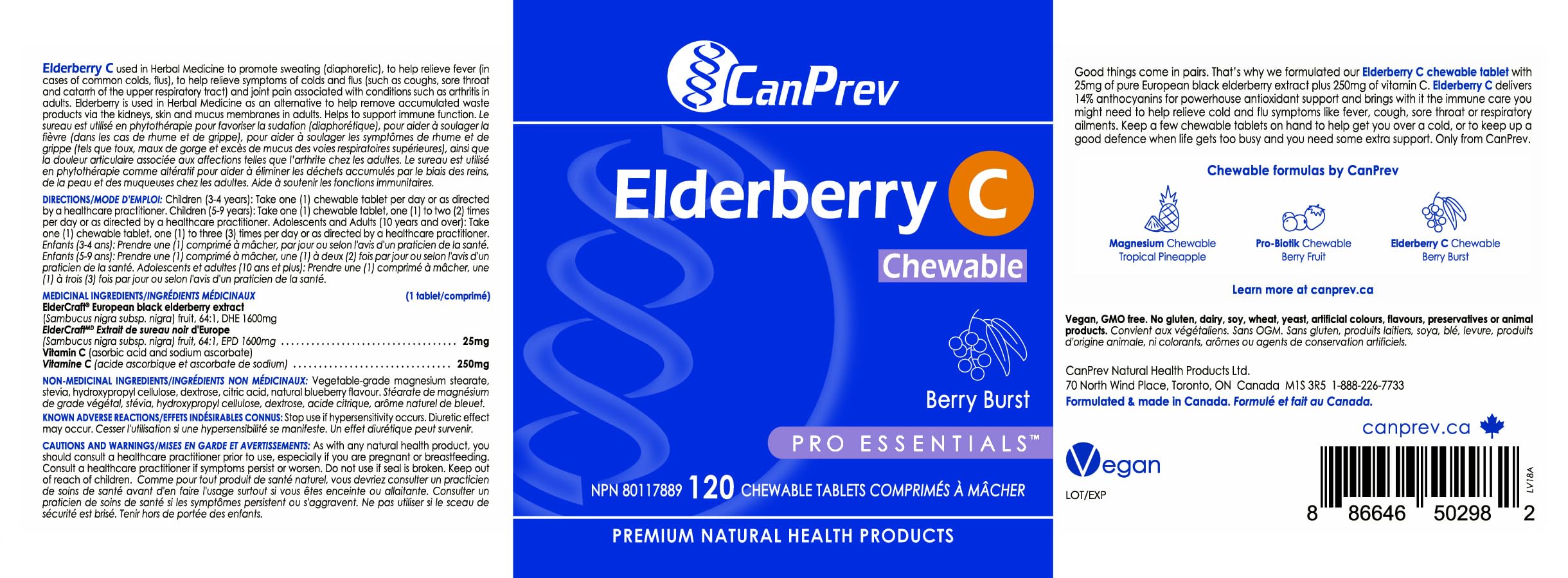 CanPrev Elderberry C