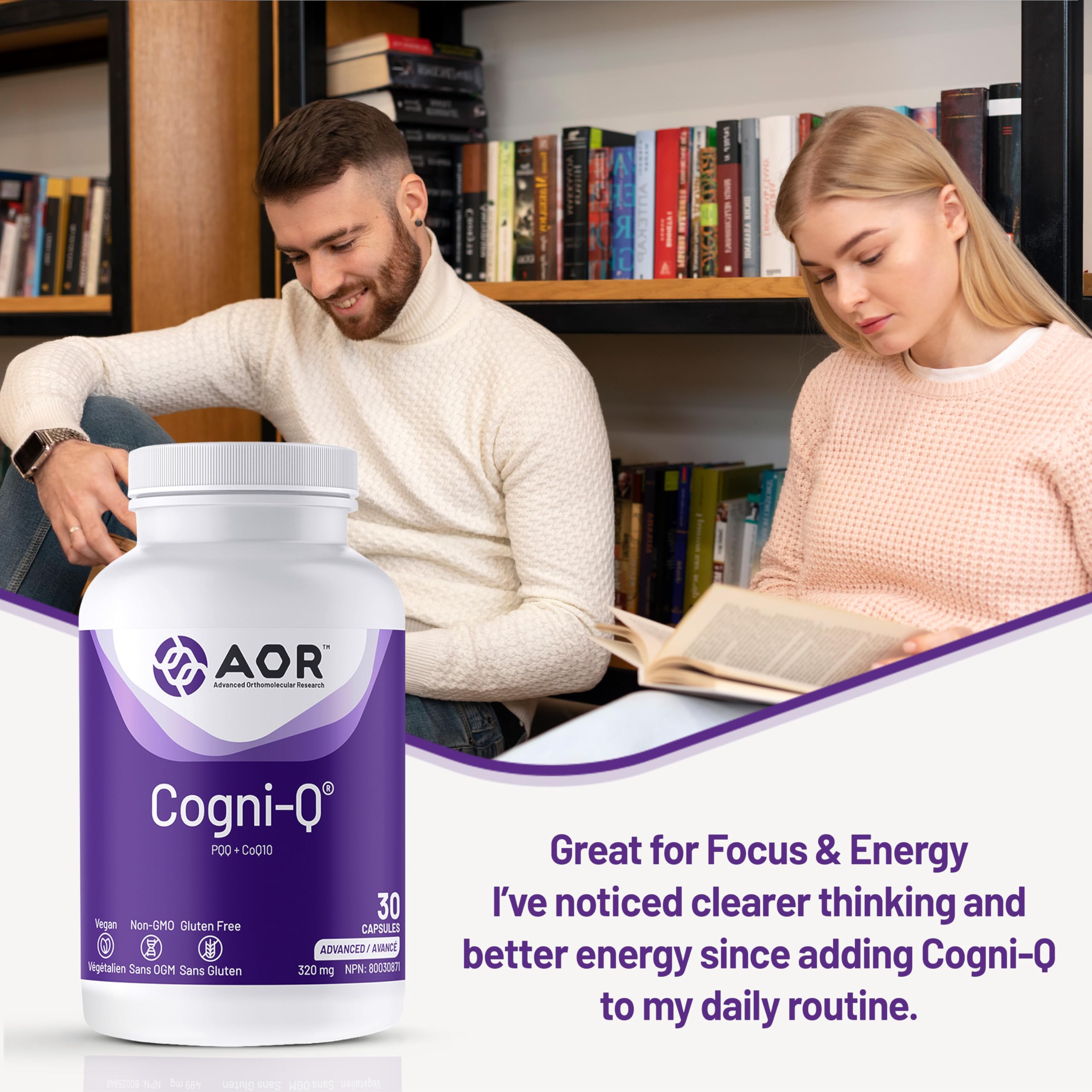 AOR Cogni-Q Coenzyme Q10