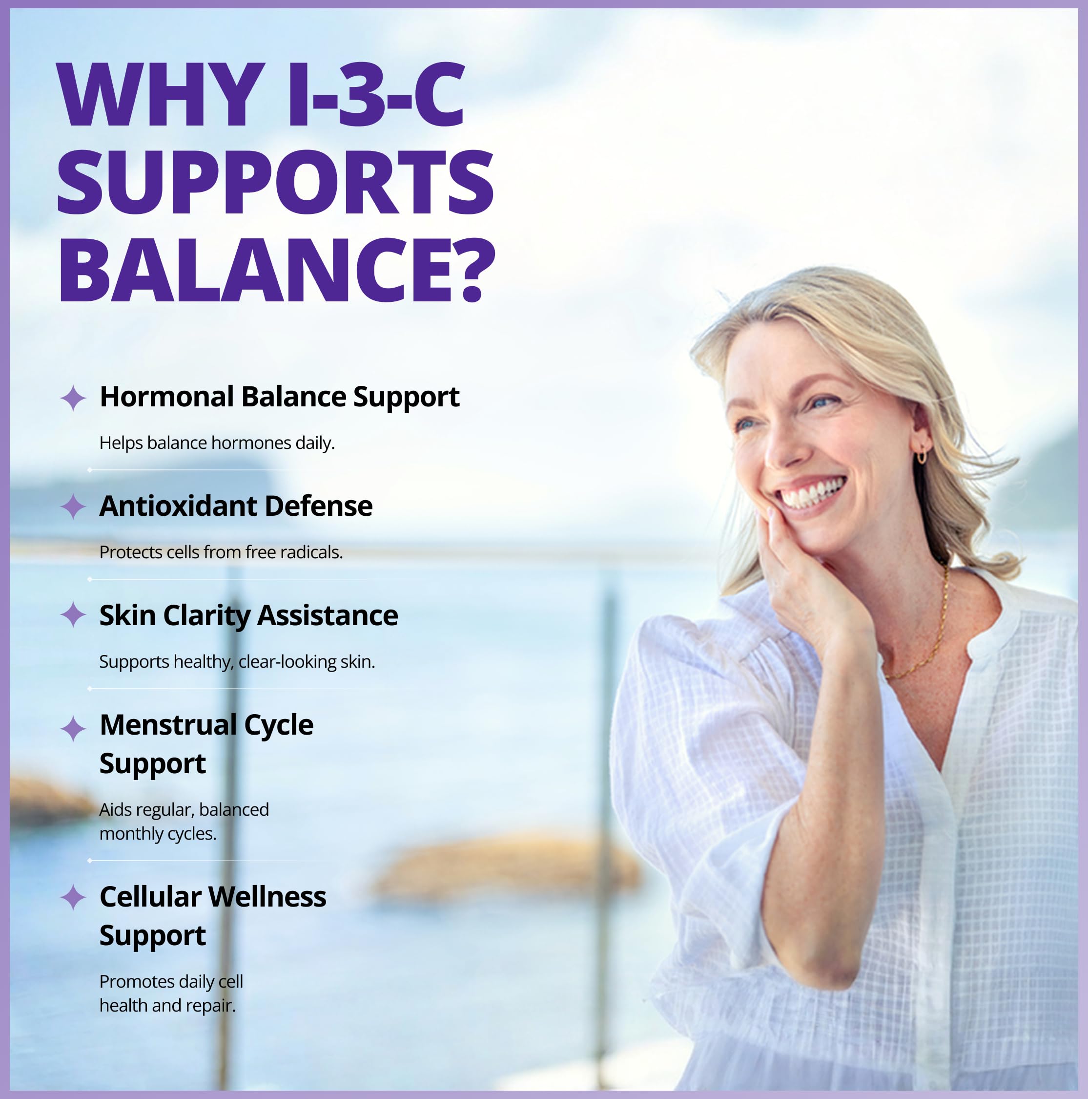 CanPrev Indole-3-Carbinol 200mg, 90 V-Caps, 90 jours d'approvisionnement - Supplément de soutien hormonal pour femmes, favorise l'équilibre œstrogénique, soutient la santé de la peau et des seins, soutien antioxydant - Convient aux végétaliens