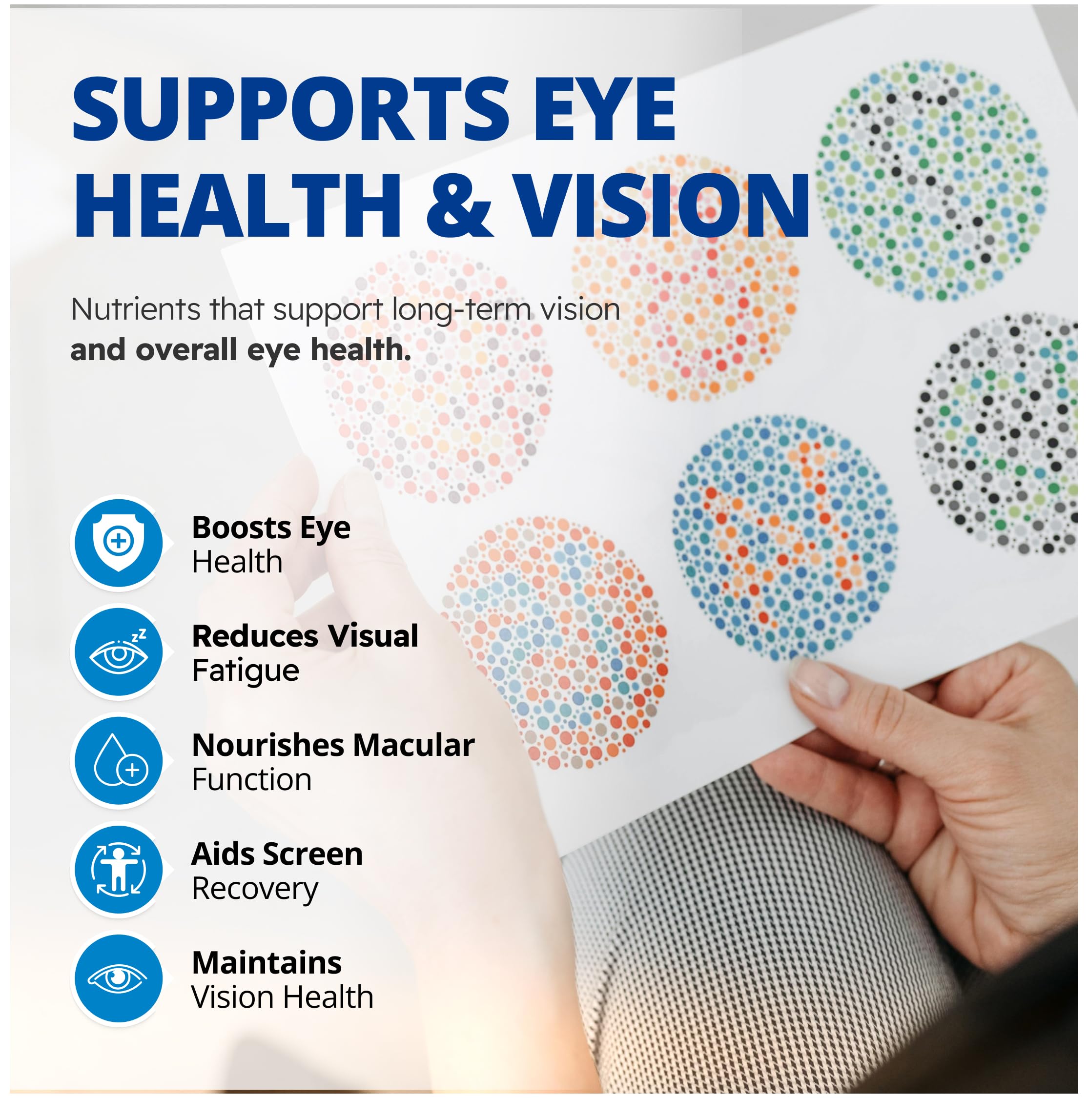 CanPrev Eye-Pro Formula with Lutein & Zeaxanthin 60 Vegan V-Caps 30-Day Supply - Multi-Antioxidant Support for Vision Health - Includes Black Currant, Vitamin C, Zinc & Copper, Screen Time Support