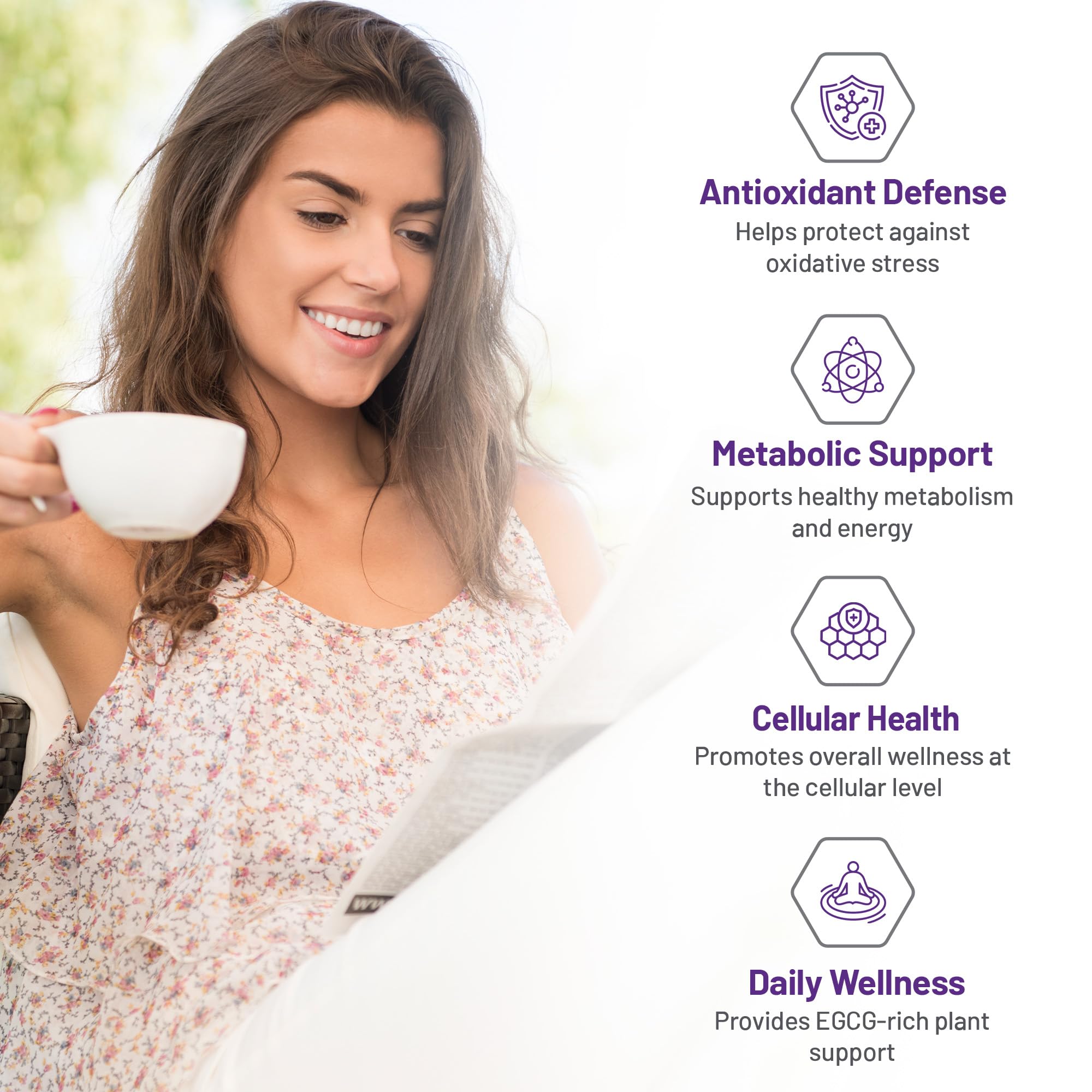 AOR Thé Vert Actif 700mg, 180 Gélules, 60 Jours d'Approvisionnement - Puissant Supplément d'Extrait de Thé Vert EGCG pour le Soutien Hépatique et Digestif et la Santé Cardiovasculaire - Formule Antioxydante Végane, Sans OGM et Sans Gluten