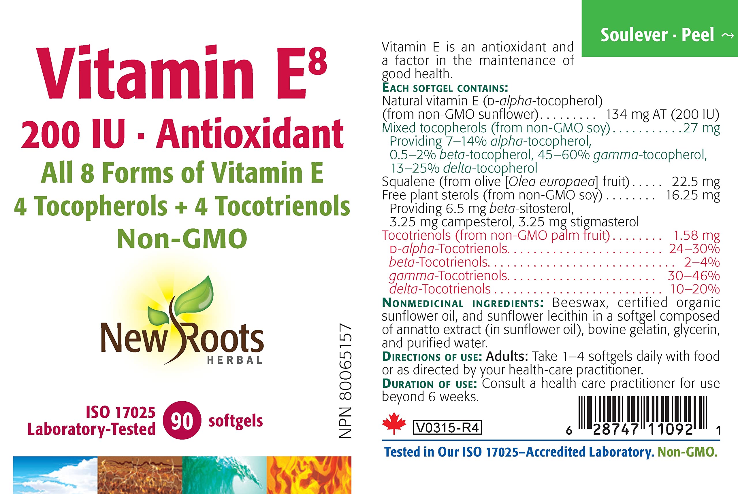 New Roots Herbal Vitamine E8
