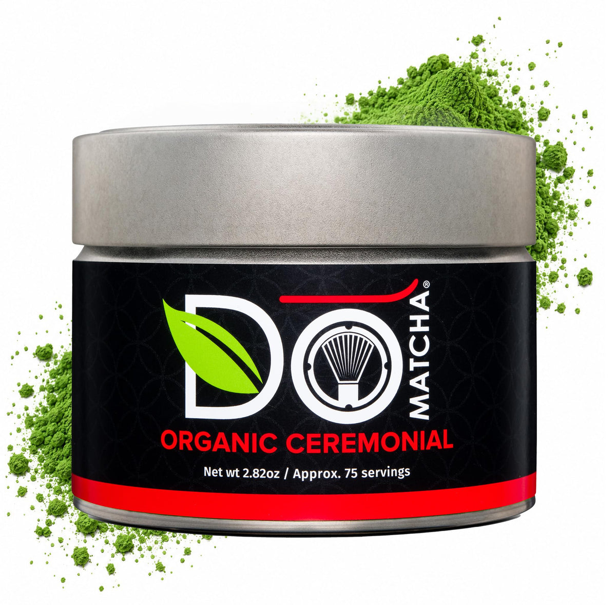 DoMatcha Organic Ceremonial Grade Matcha Powder, Uji, Japan, 75 Servings