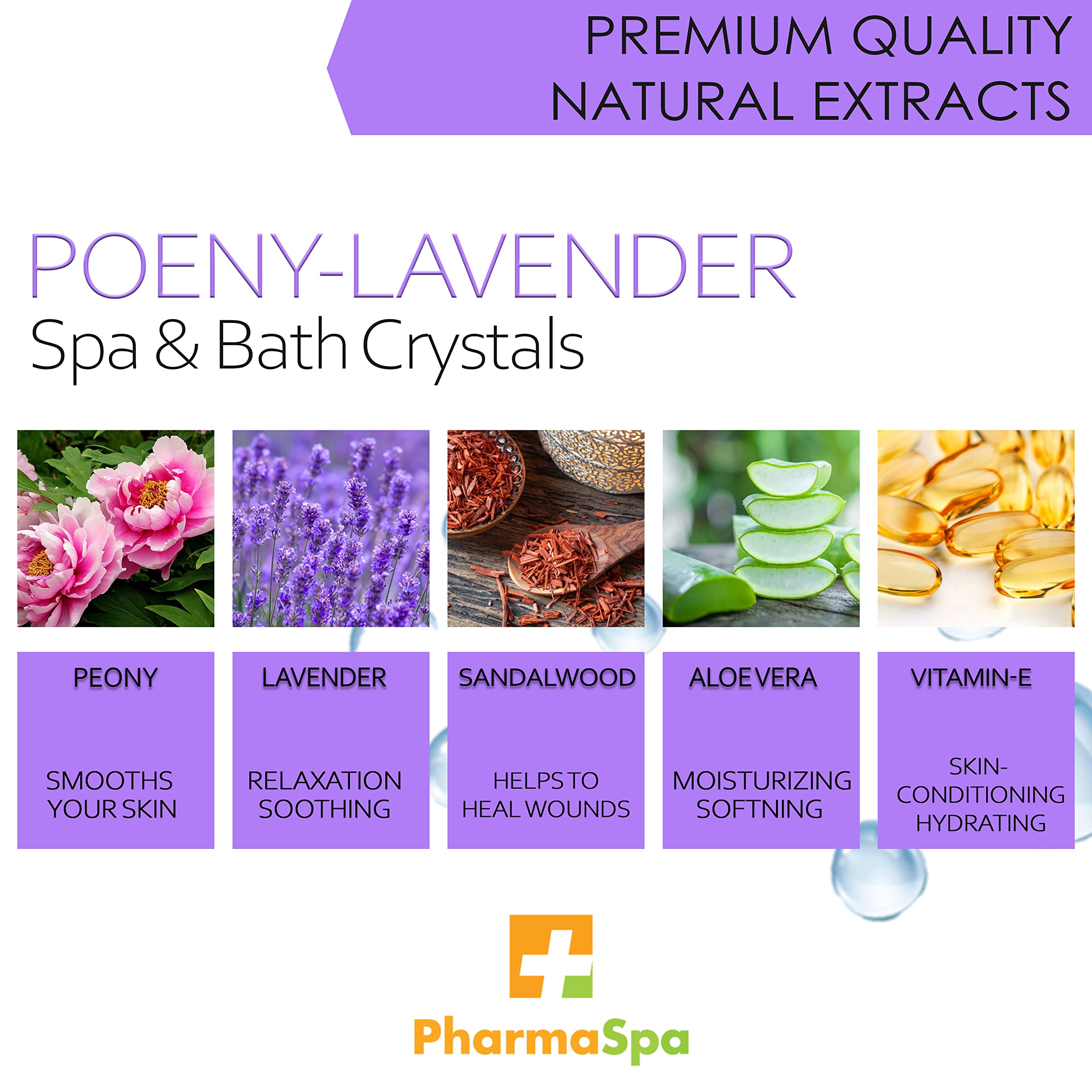 Sels de bain et cristaux de spa aux graines de chanvre et extraits entièrement naturels – 385 g/13 oz – Sel de bain Epsom pour l'aromathérapie et la relaxation dans les bains à remous – Sans gluten, sans parabènes, non testé sur les animaux