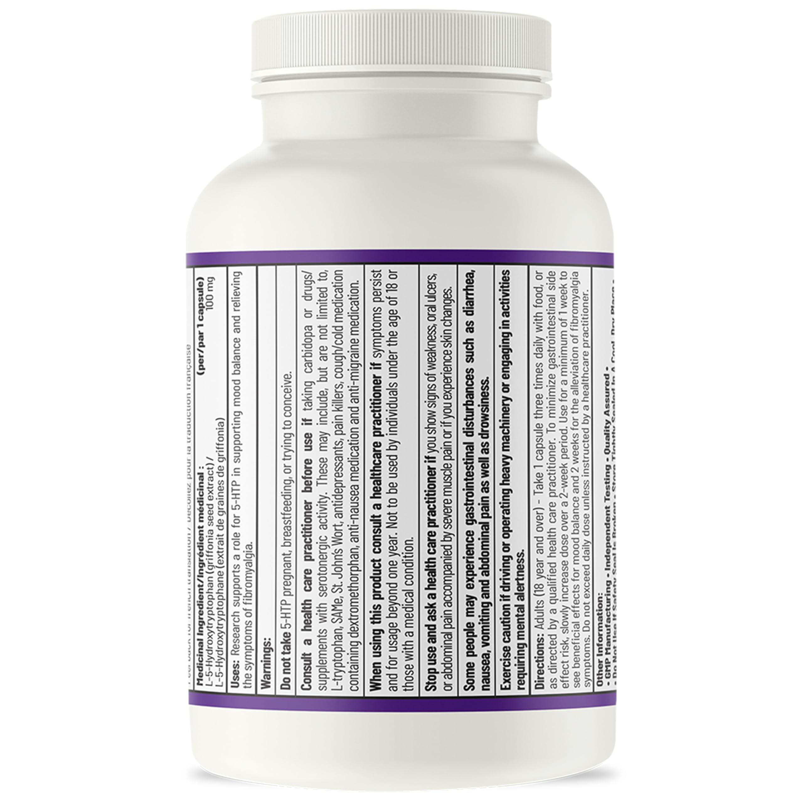AOR - 5HTP Extra Fort 60 gélules
