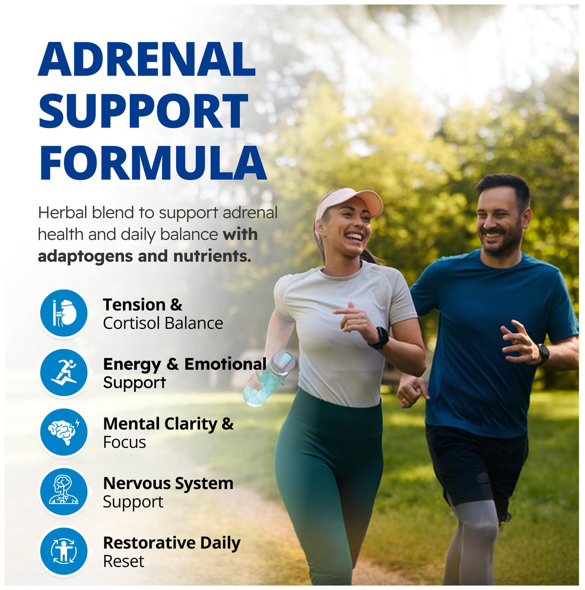 CanPrev Adrenal Support Supplement, Ashwagandha,120 Capsules, 30-Day Supply