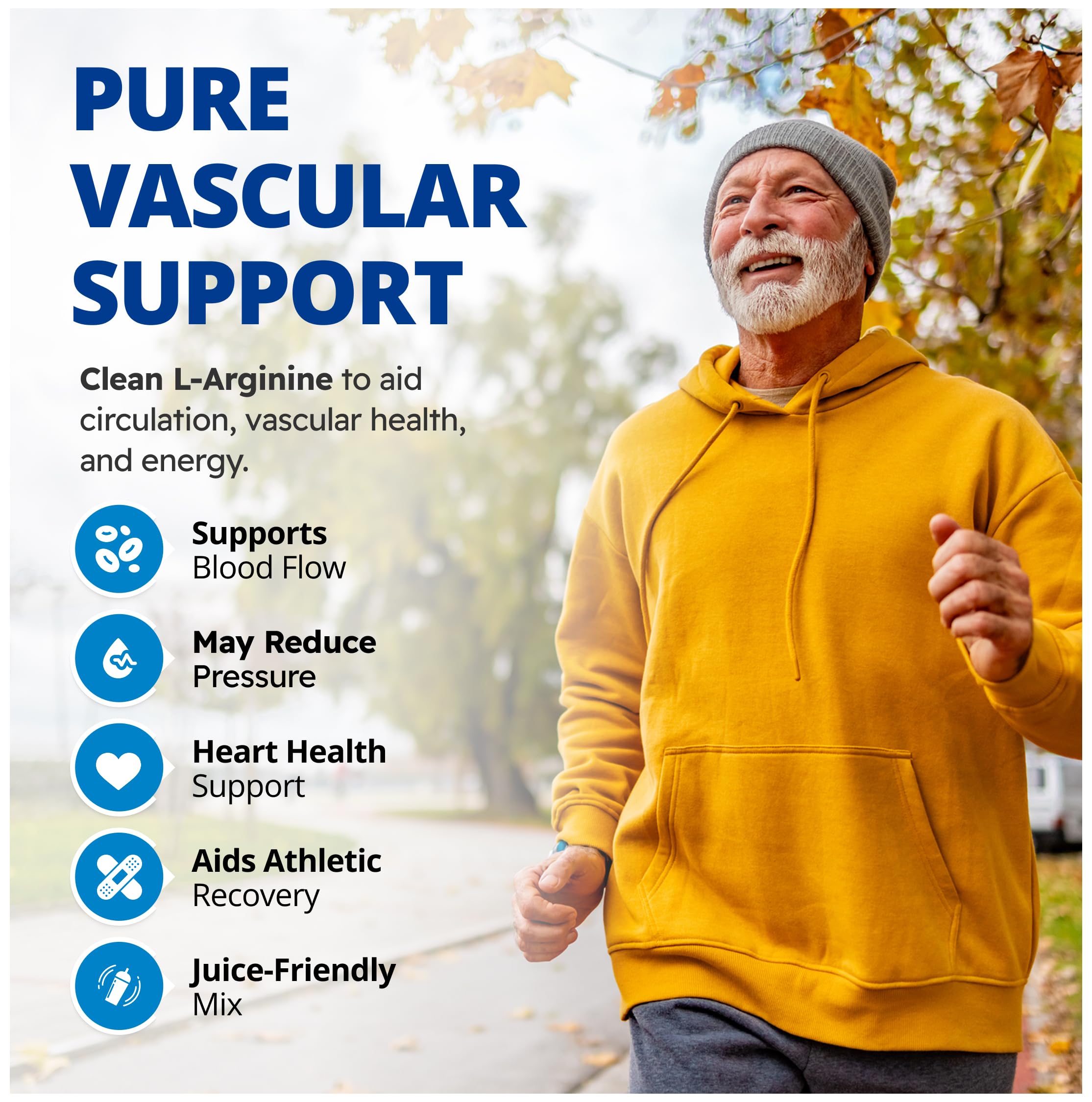 CanPrev L-Arginine Poudre d'Acides Aminés Végétalienne 450g 180 Portions - Soutient la Synthèse Protéique et la Santé Cardiaque - 2.5g de L-Arginine Par Cuillère - Améliore la Performance Athlétique et l'Énergie - Facile à Mélanger Avant l'Entraînement