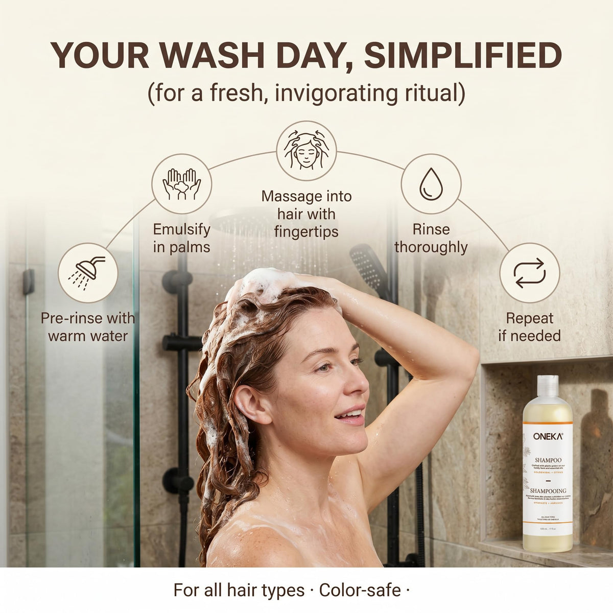 ONEKA Shampoo, 500 ML