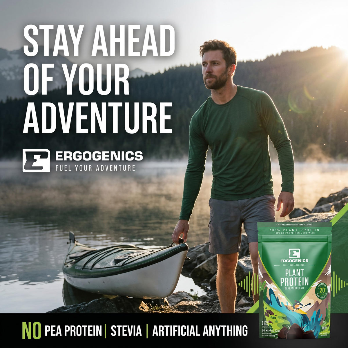 Ergogenics Nutrition Plant Protein +Greens