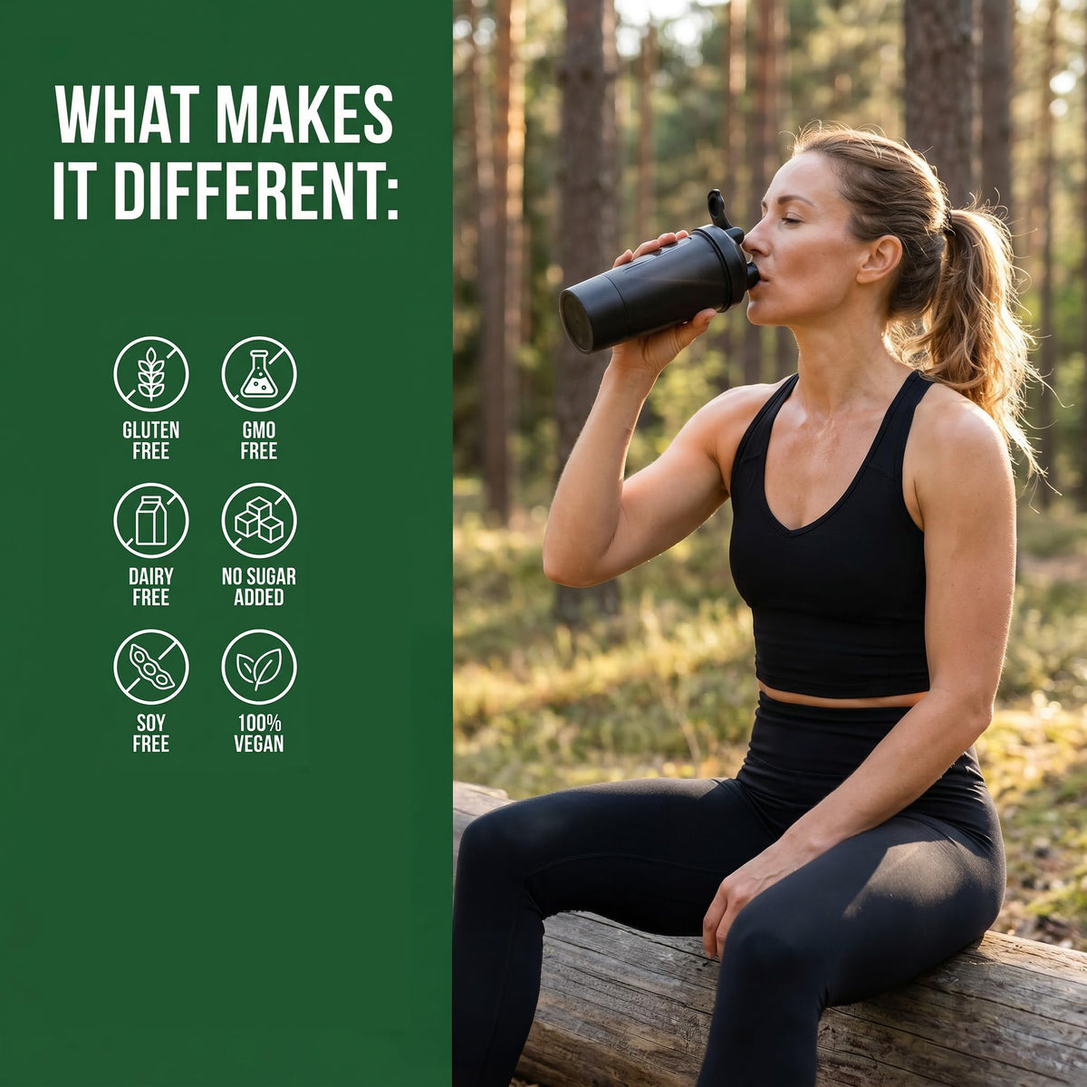 Ergogenics Nutrition Plant Protein +Greens