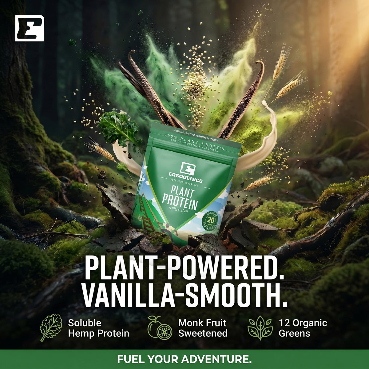 Ergogenics Nutrition Plant Protein +Greens