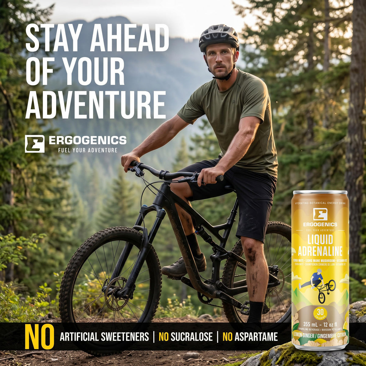 Ergogenics Nutrition Liquid Adrenaline