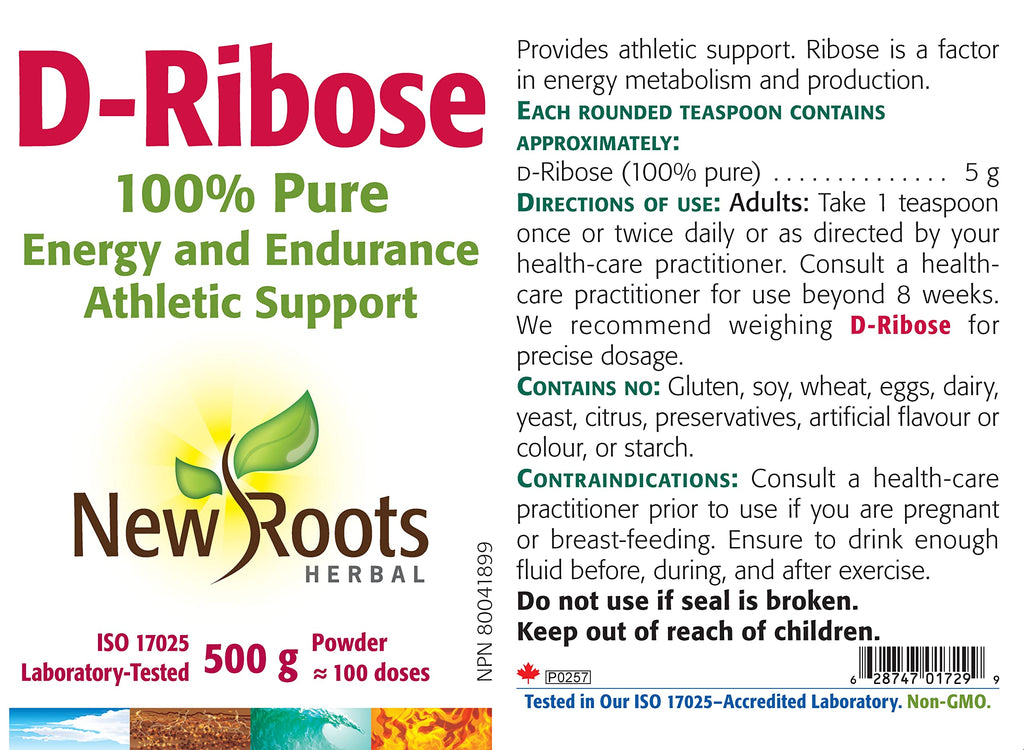 New Roots Herbal - D-Ribose