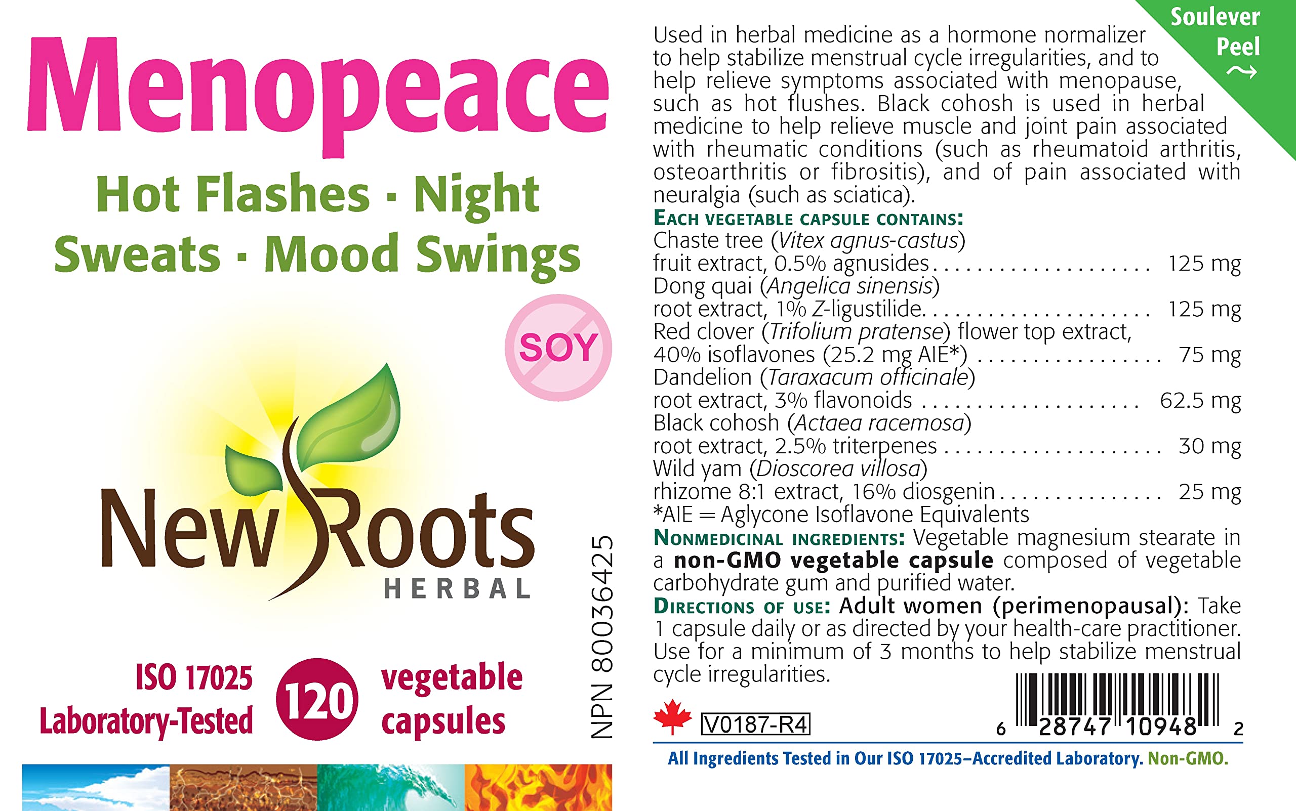 New Roots Herbal - Ménopause