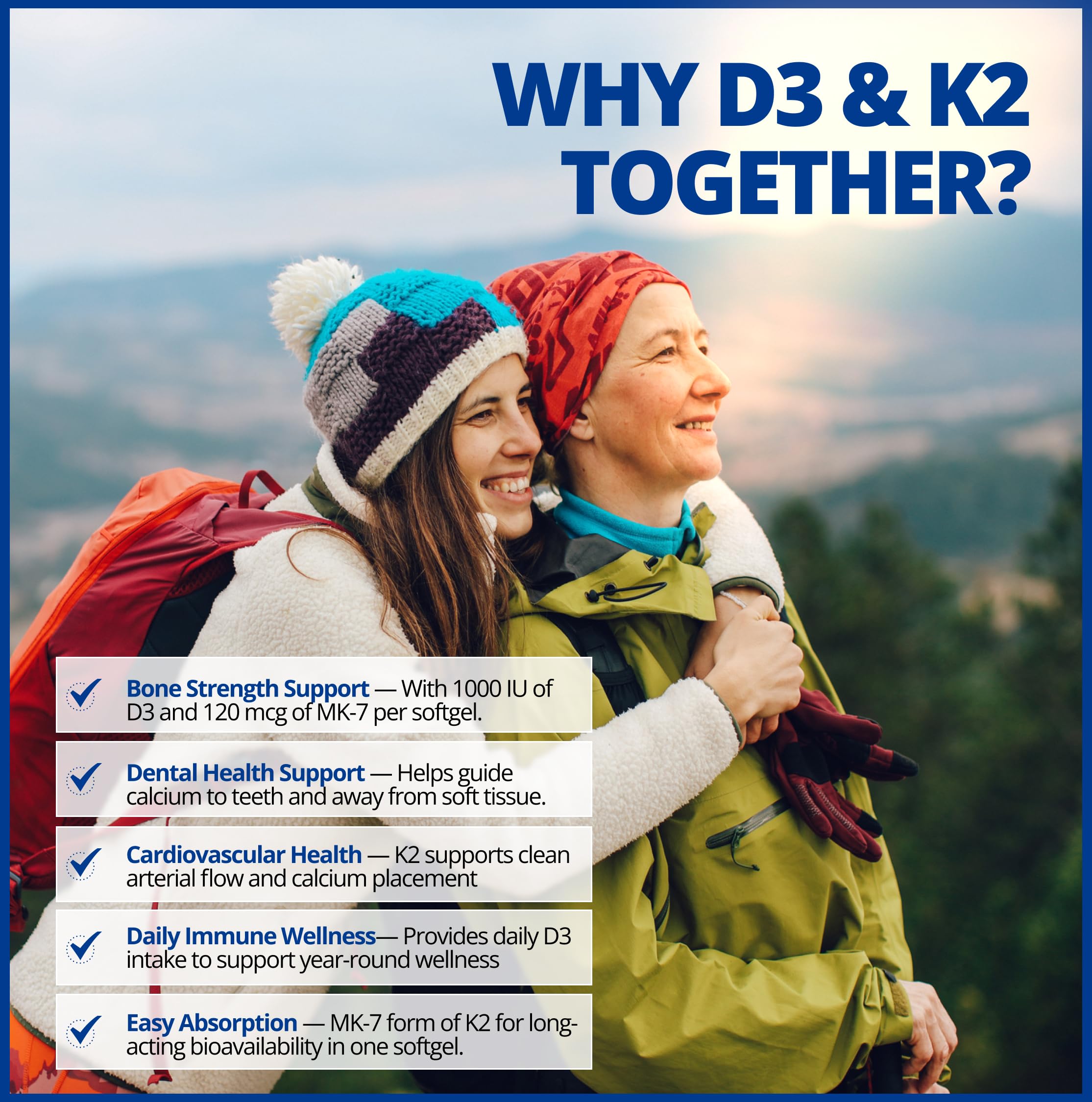 CanPrev D3 & K2 - Huile de coco biologique l Aide à la formation et au maintien de la santé osseuse l Avec vitamine D3 et K2