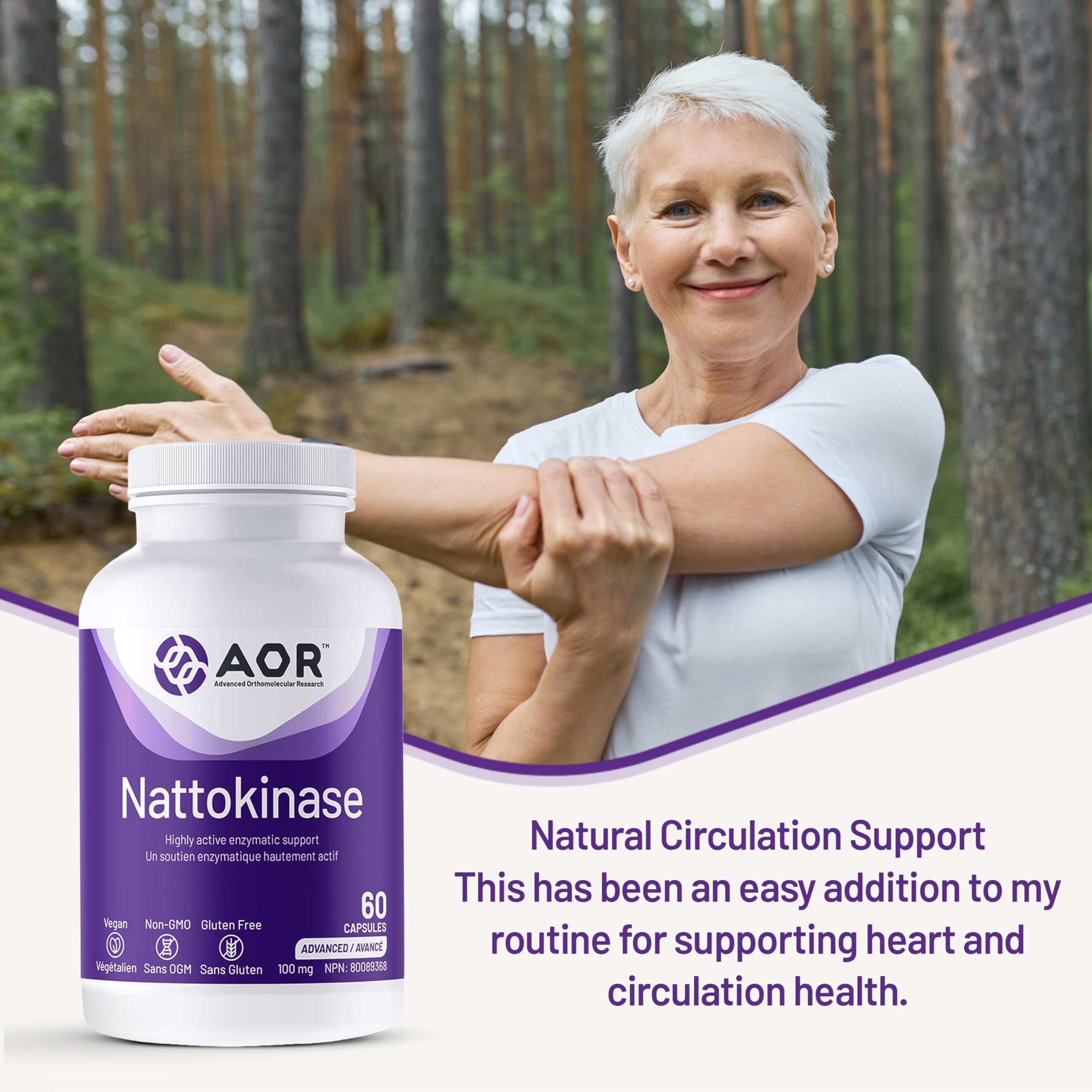 AOR Recherche orthomoléculaire avancée - Nattokinase