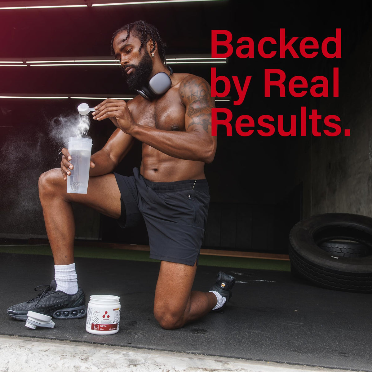 atplab EAA Powder, Essential Amino Acids, Raspberry, 300g, 30 Servings