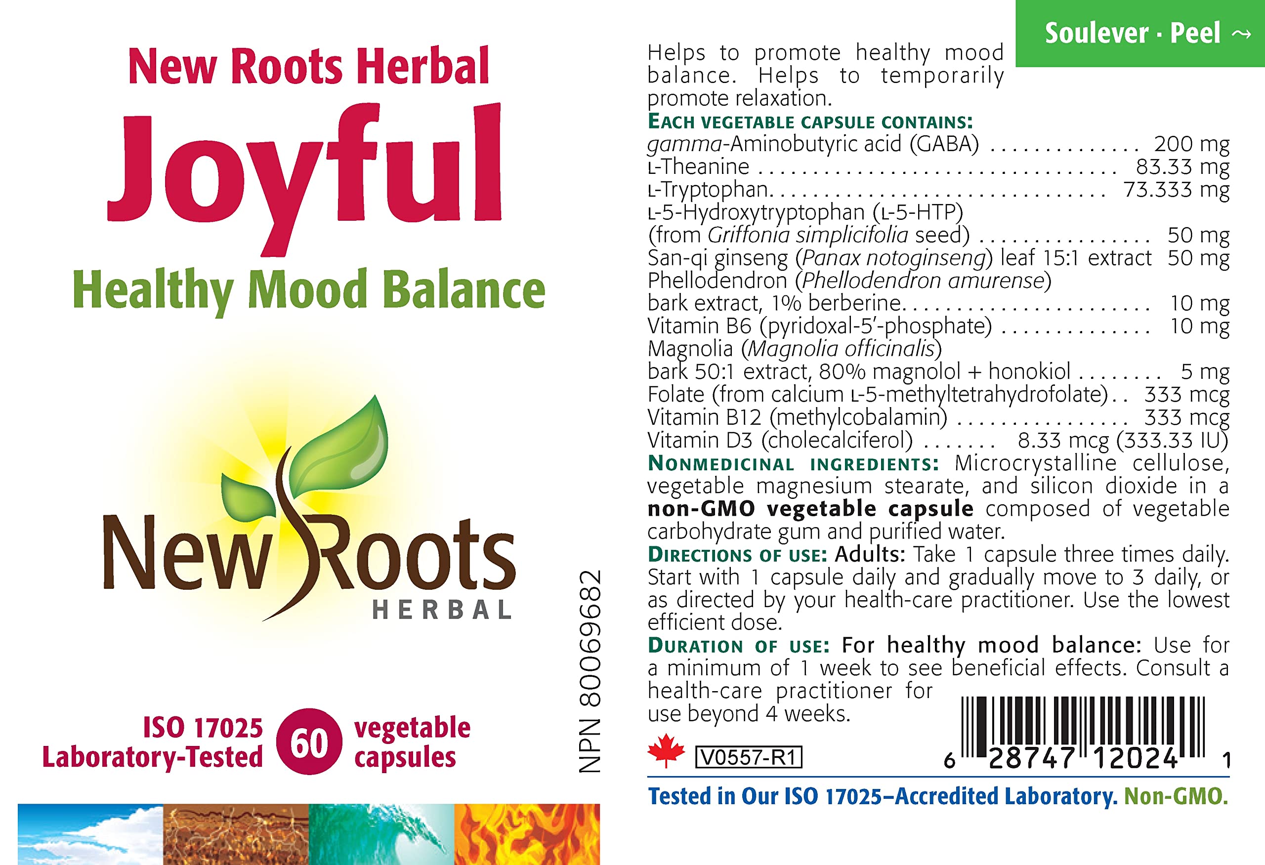 New Roots Herbal - New Roots Herbal Joyful - Healthy Mood Balance