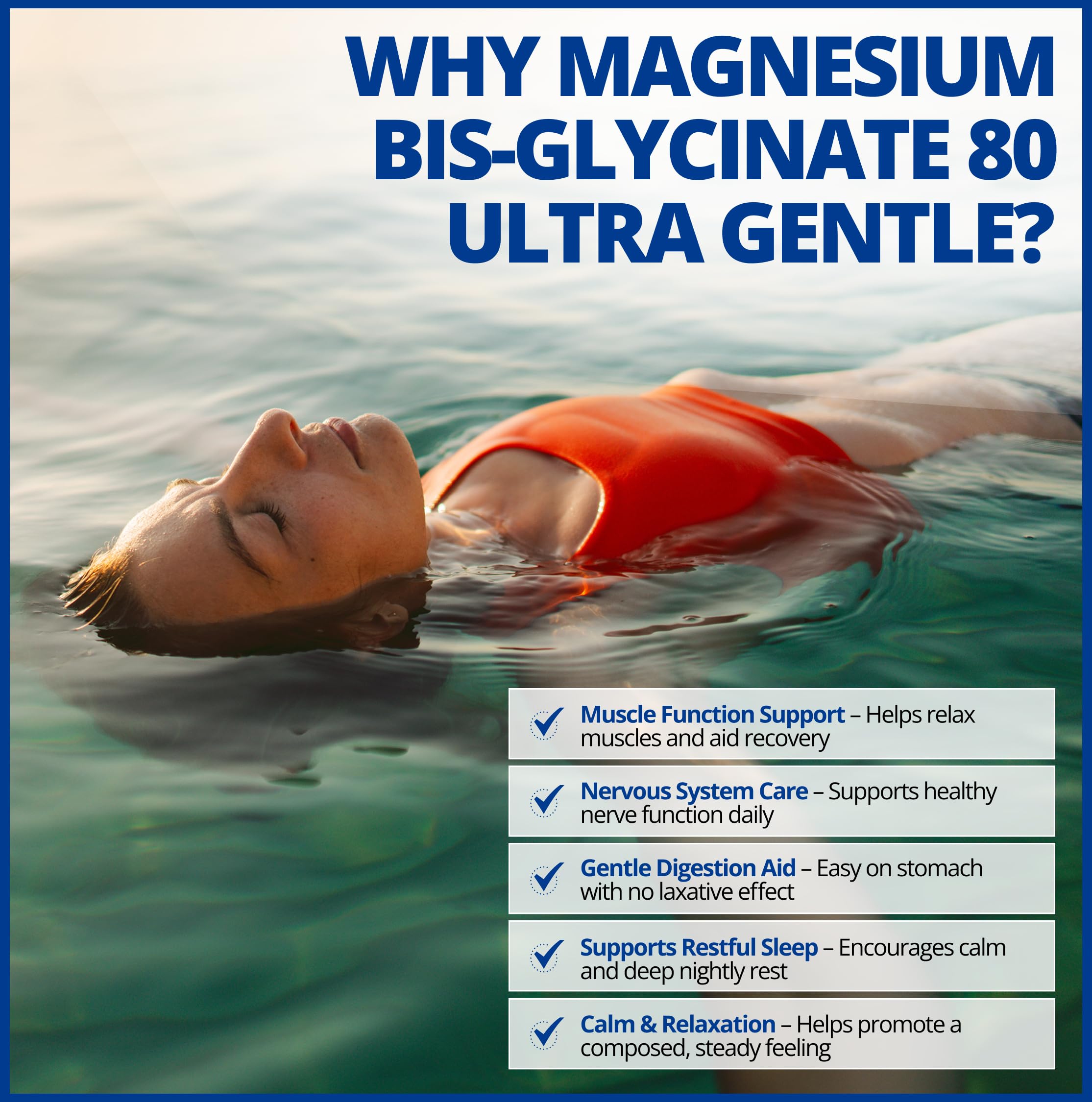 CanPrev Bis-Glycinate de Magnésium 80 Ultra Doux l Soutient la production d'énergie l Os, dents et muscles solides l Favorise la relaxation