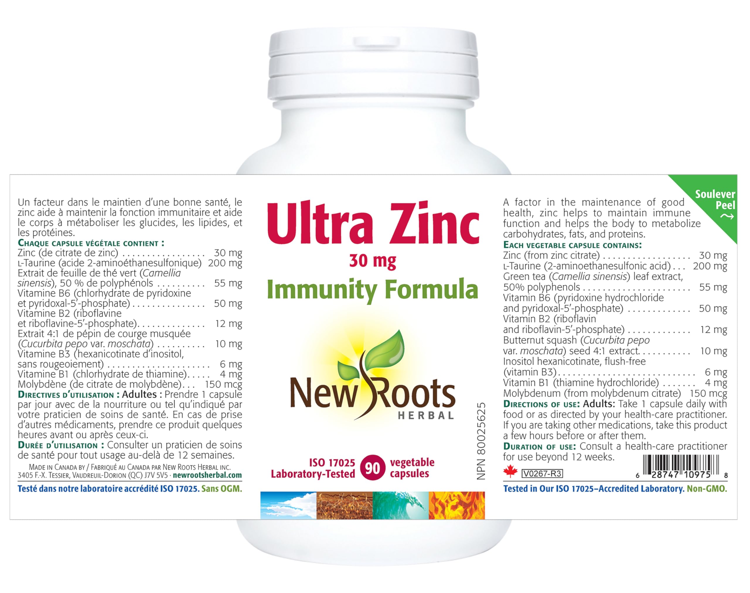 New Roots Herbal - Ultra Zinc - 90 capsules