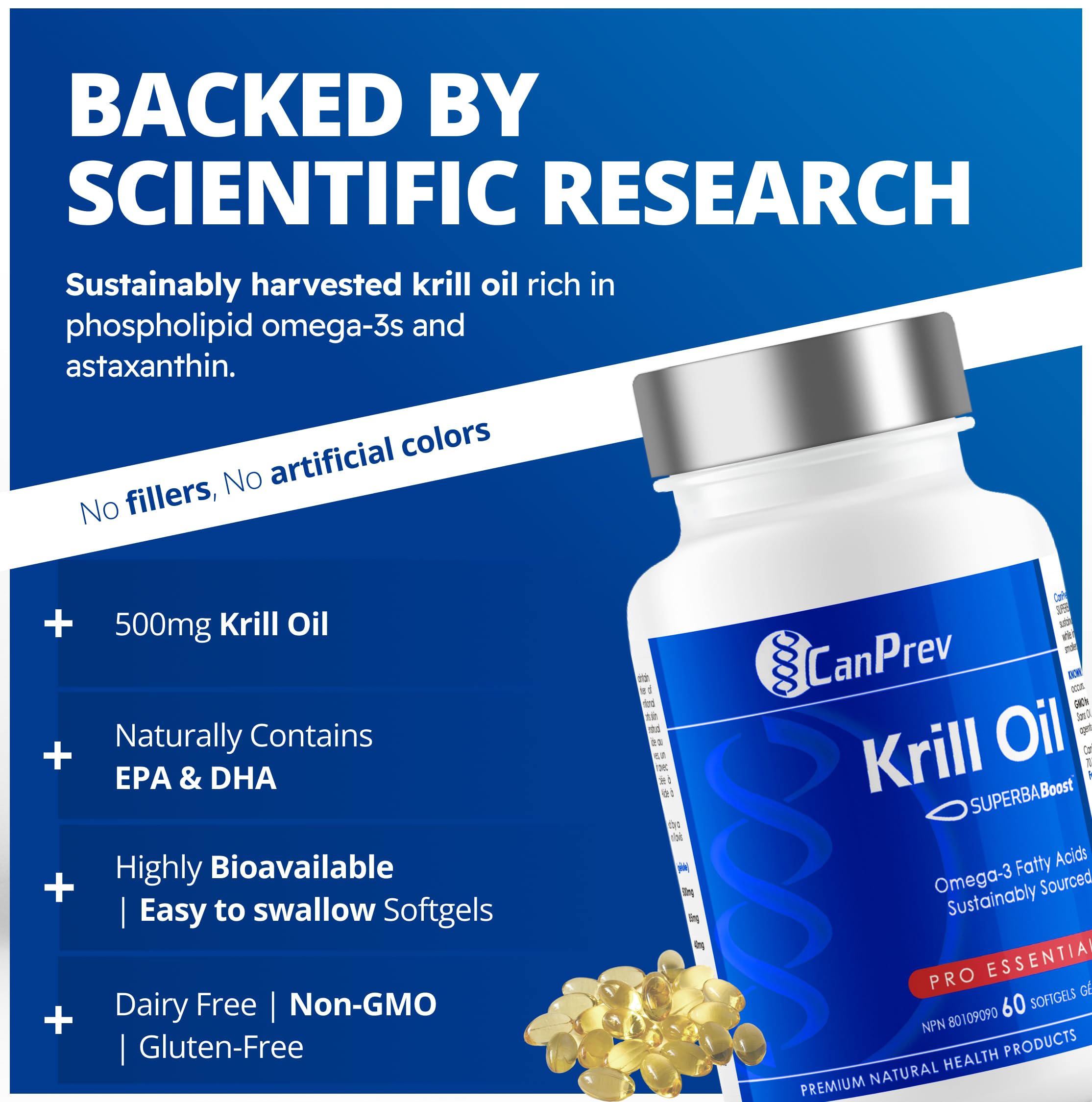 CanPrev - Huile de krill SUPERBABoost