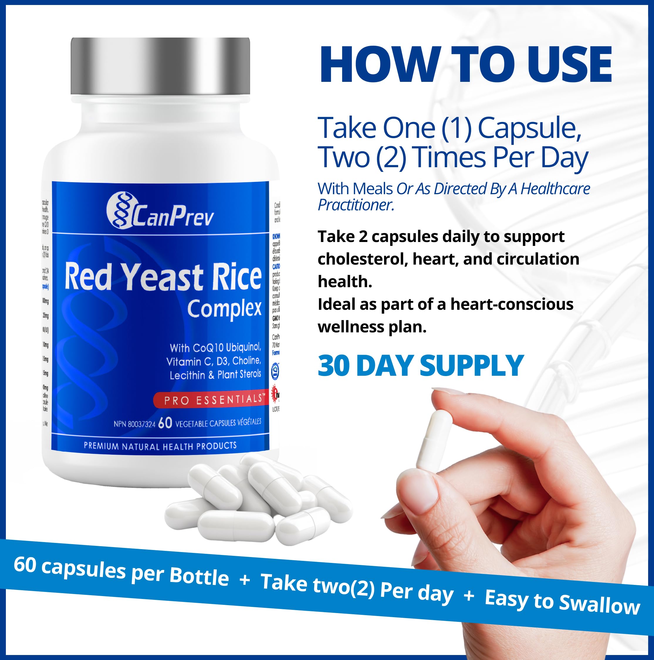 CanPrev - Riz de levure rouge Complexe