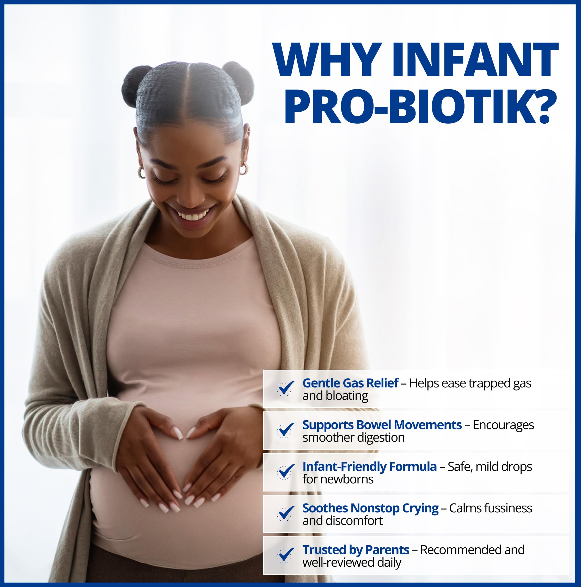 CanPrev Pro-Biotik Infant Drops 50-Day Supply - 2 Billion CFU with 400IU Vitamin D3, Probiotic Supplement for Babies & Kids to Support Digestive Wellness, Bone Strength, Healthy Teeth & Immune Health