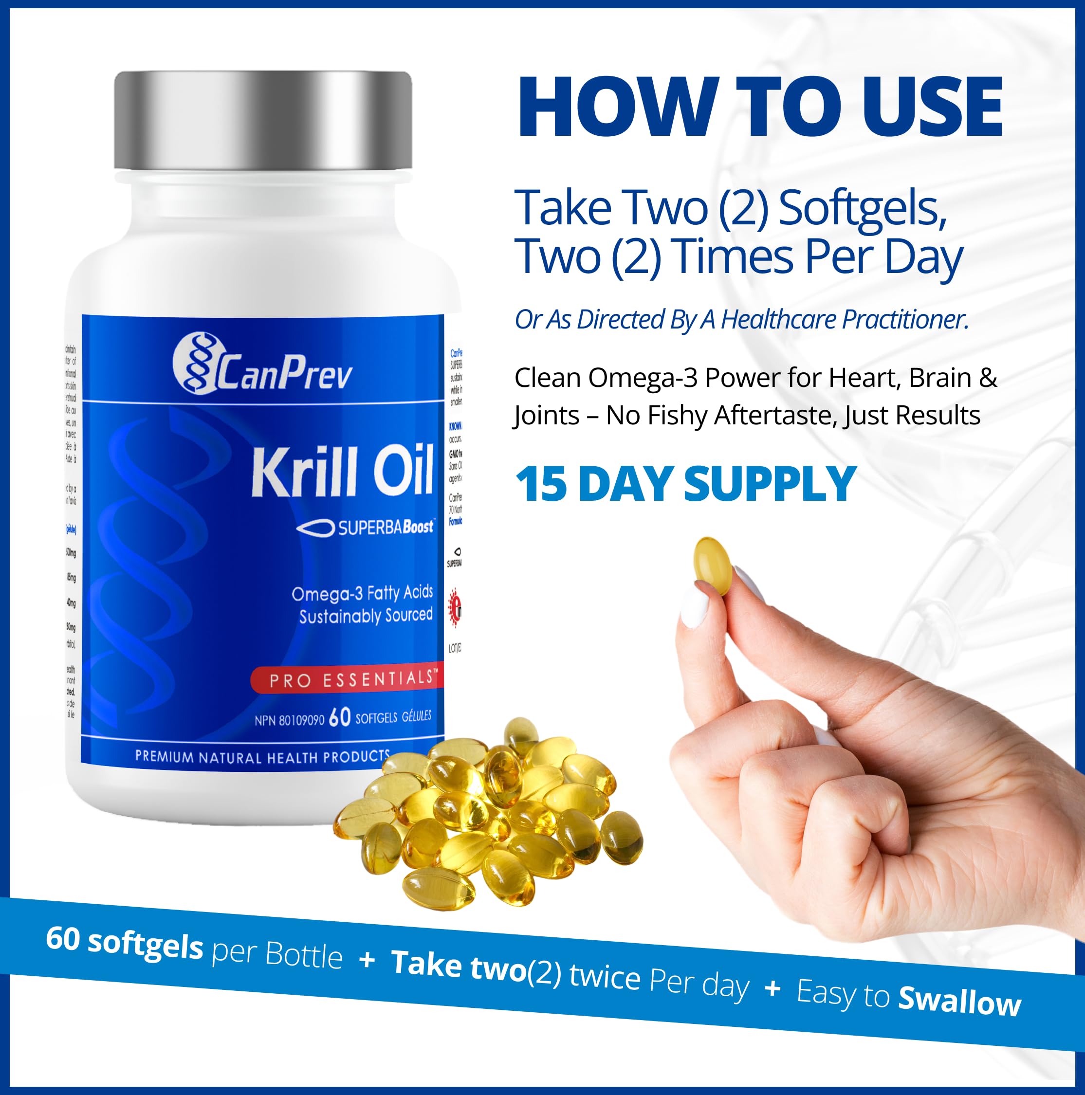 CanPrev - Huile de krill SUPERBABoost