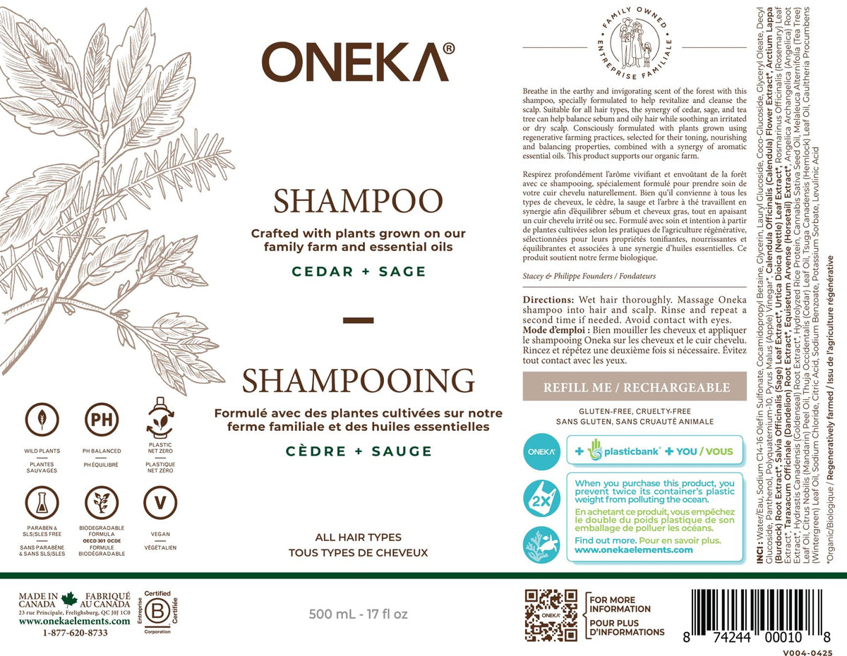 ONEKA Shampoo, 500 ML