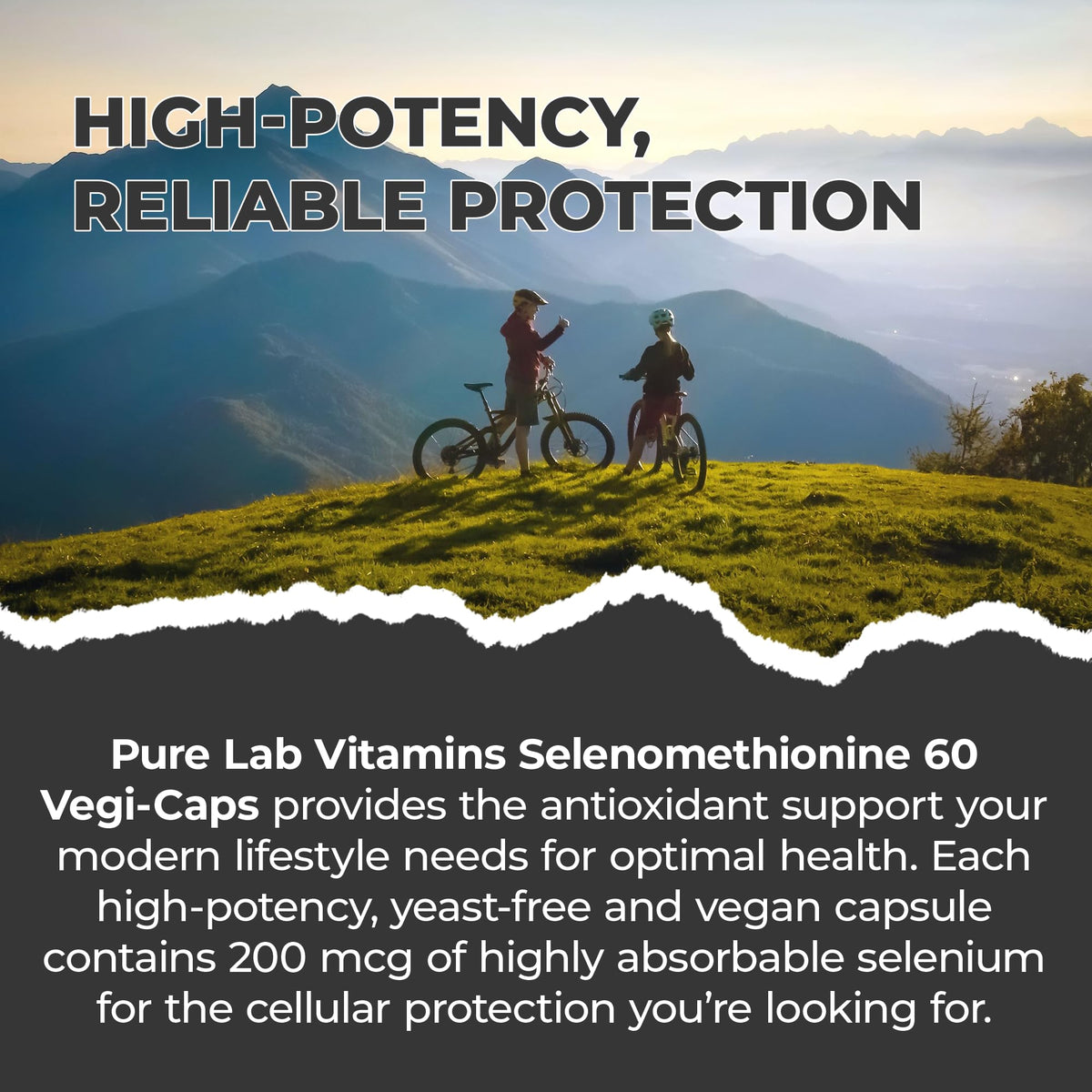 Pure Lab Vitamins Selenomethionine - 60 Vegi-caps