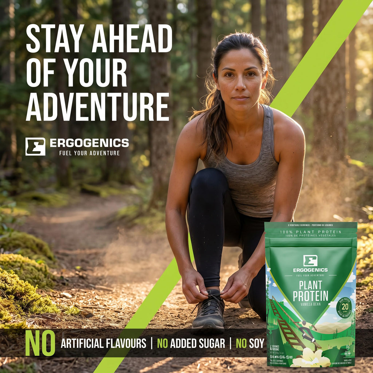 Ergogenics Nutrition Plant Protein +Greens