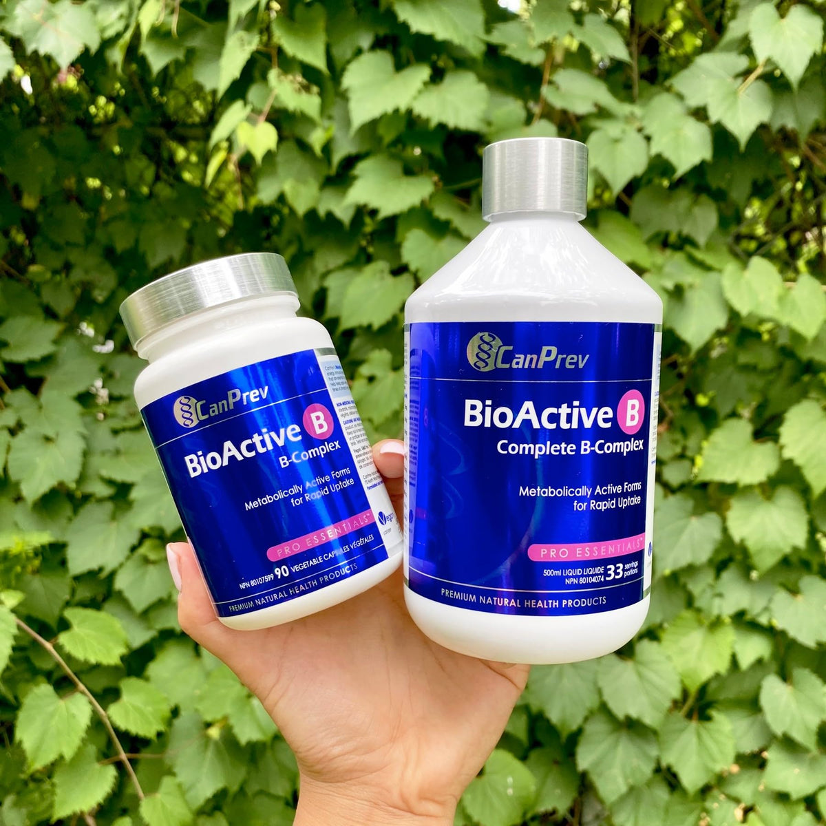 CanPrev BioActive B Complex Liquid, Blueberry, B12, 500 ml, 33 Servings