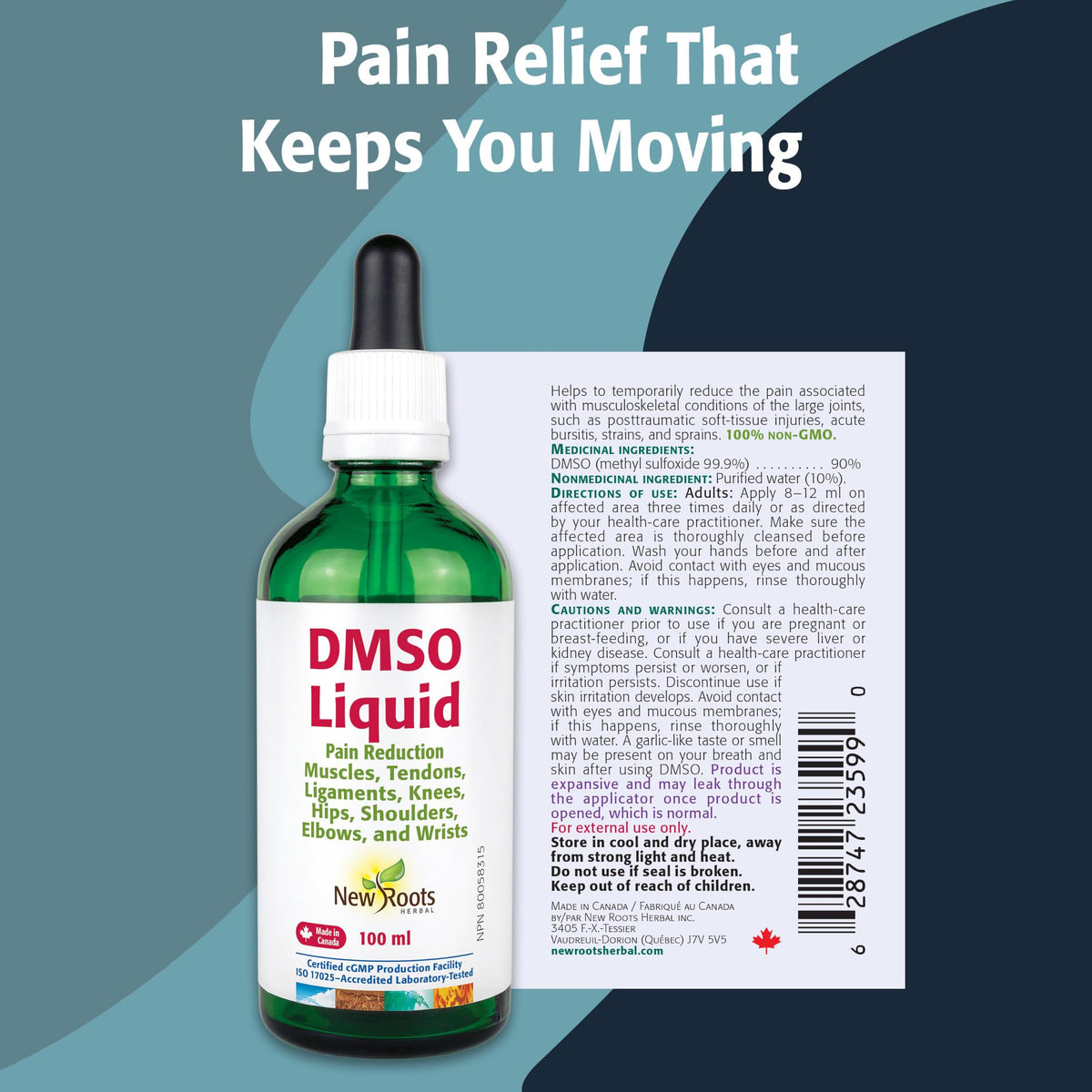 New Roots Herbal - DMSO Liquid