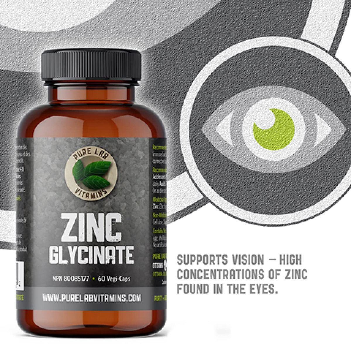 Pure Lab Vitamins - Zinc Glycinate