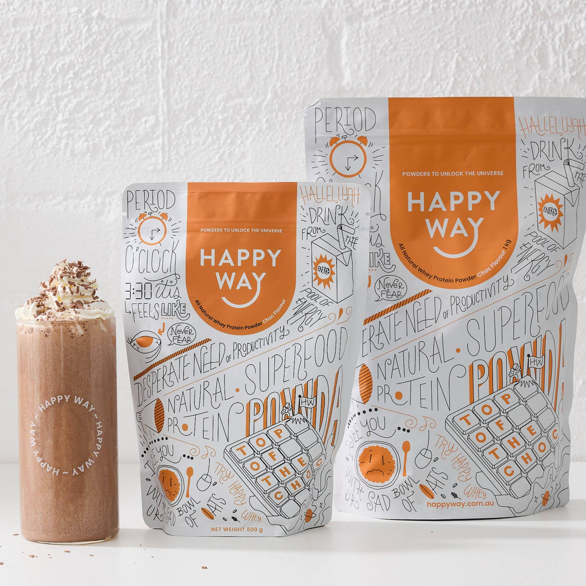 Happy Way Whey Protein Powder
