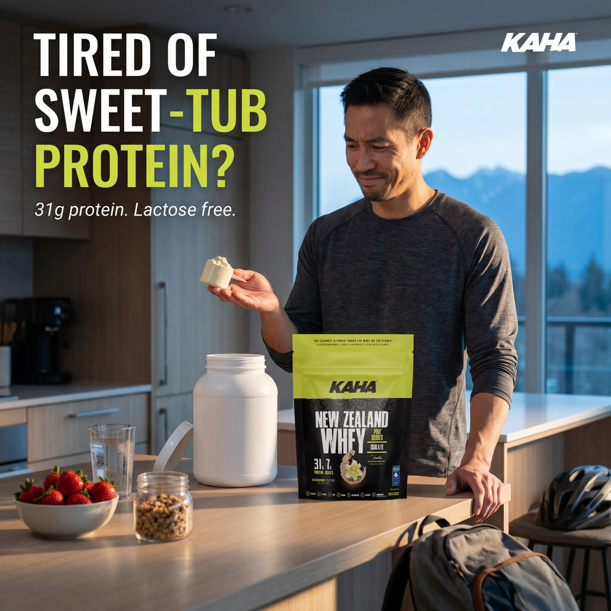 Kaha Nutrition NZ Whey Isolate Protein Powder