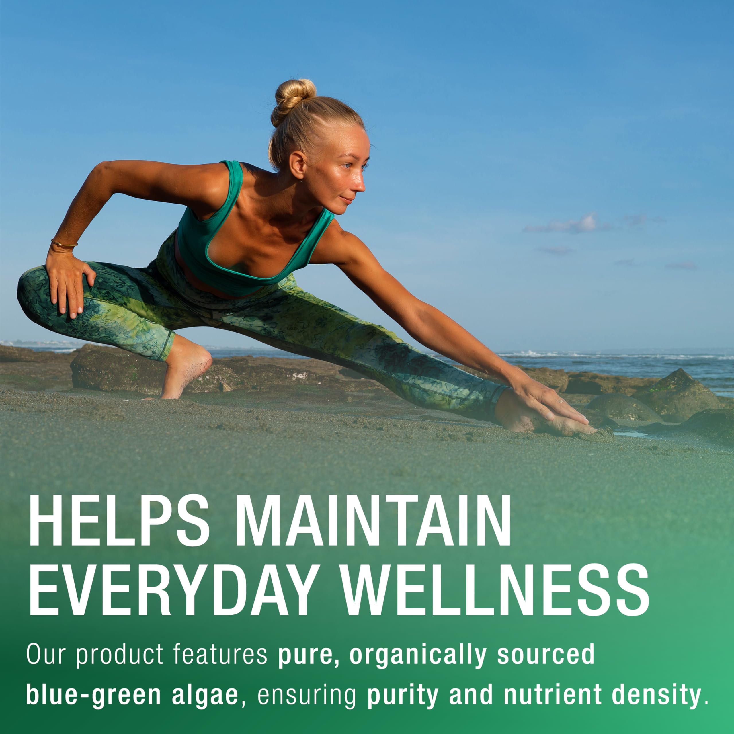 Gandalf Organic Spirulina Powder 150g 30-Servings - Pure Blue-Green Algae Superfood - Vegan, Packed with Iron, Antioxidants and Essential Nutrients, Perfect for Smoothies and Recipes