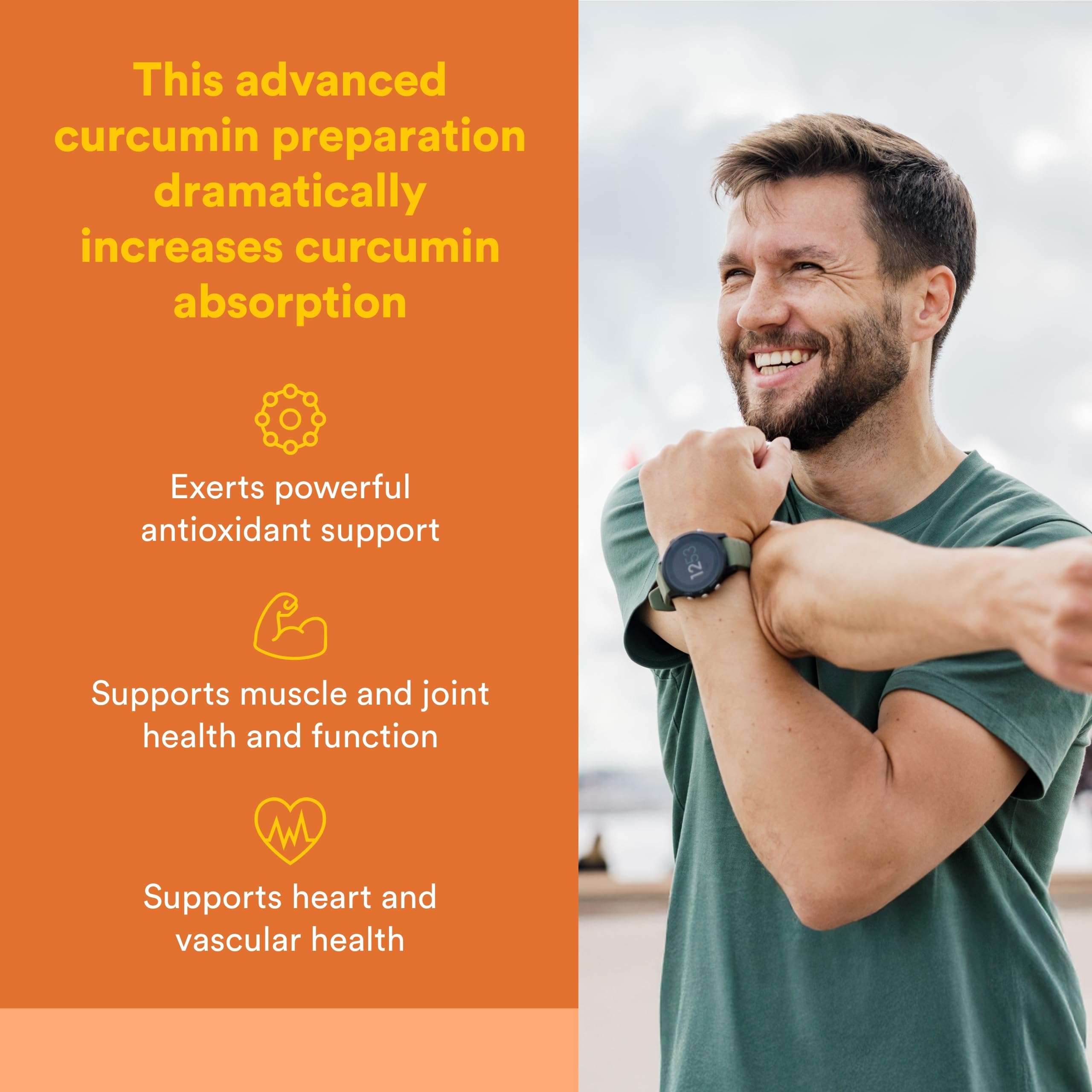 Natural Factors - CurcuminRich Double Strength Theracurmin 60mg, #1 Absorbed Form of Curcumin, 60 Vegetarian Capsules