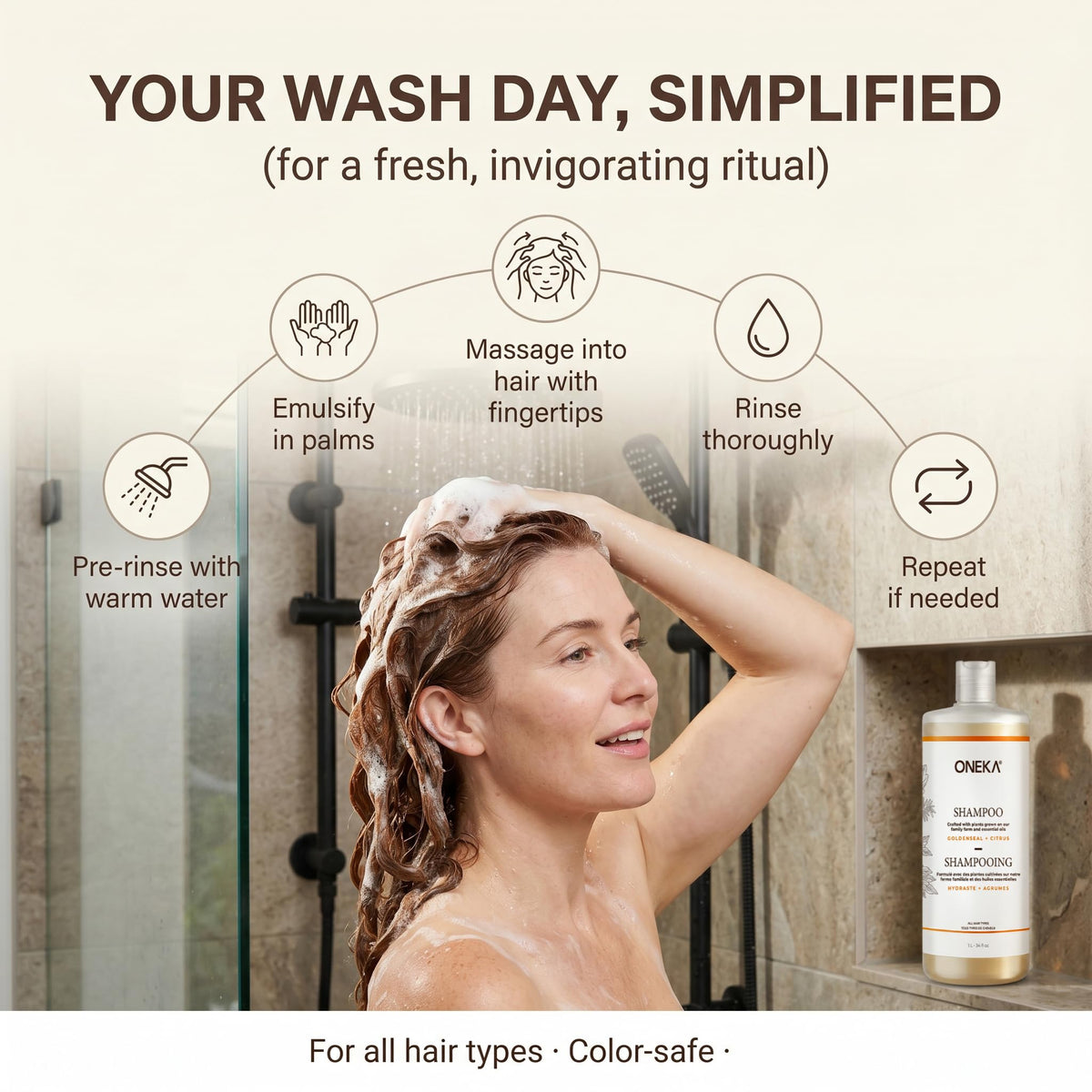 ONEKA Shampoo, 500 ML