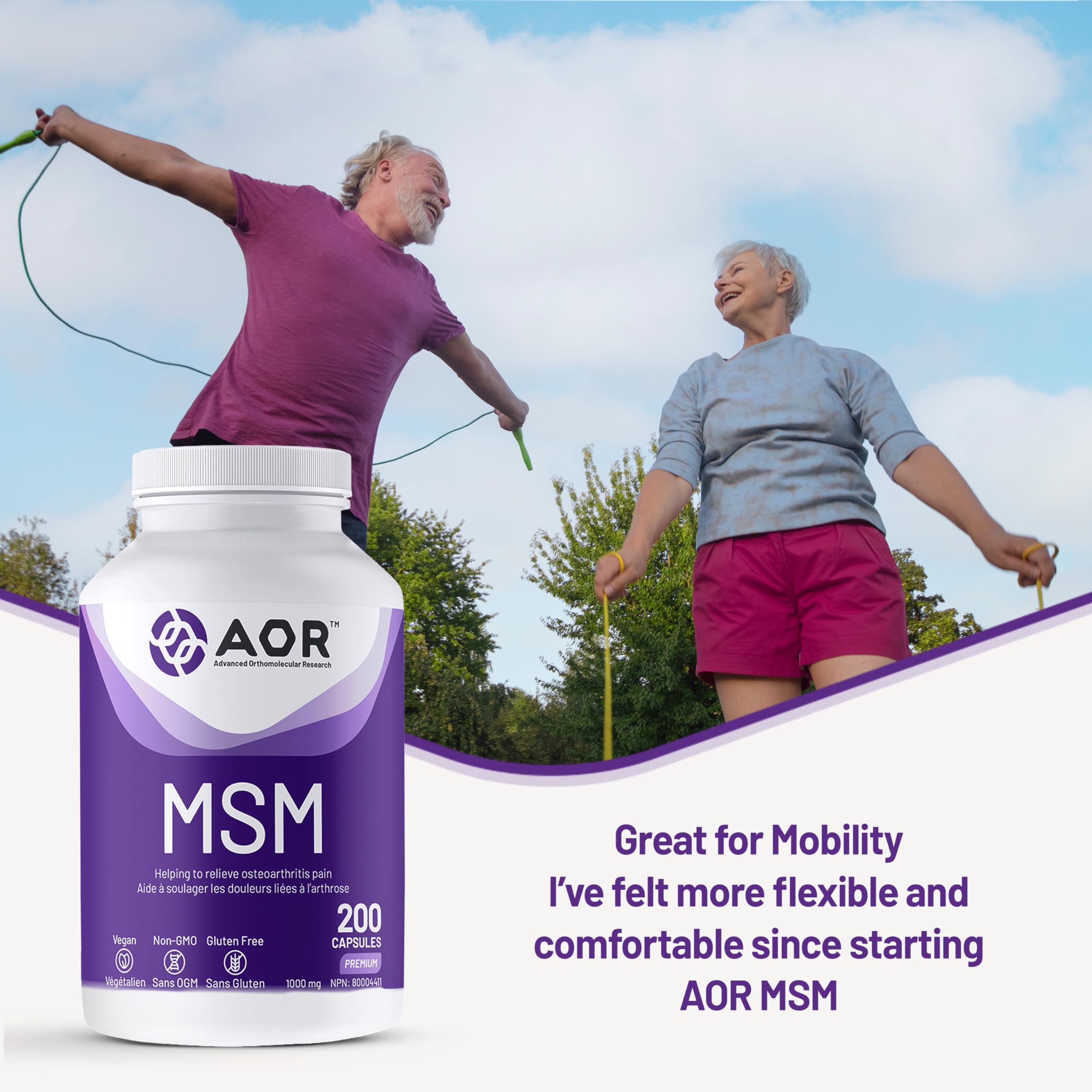 AOR - MSM 1000mg