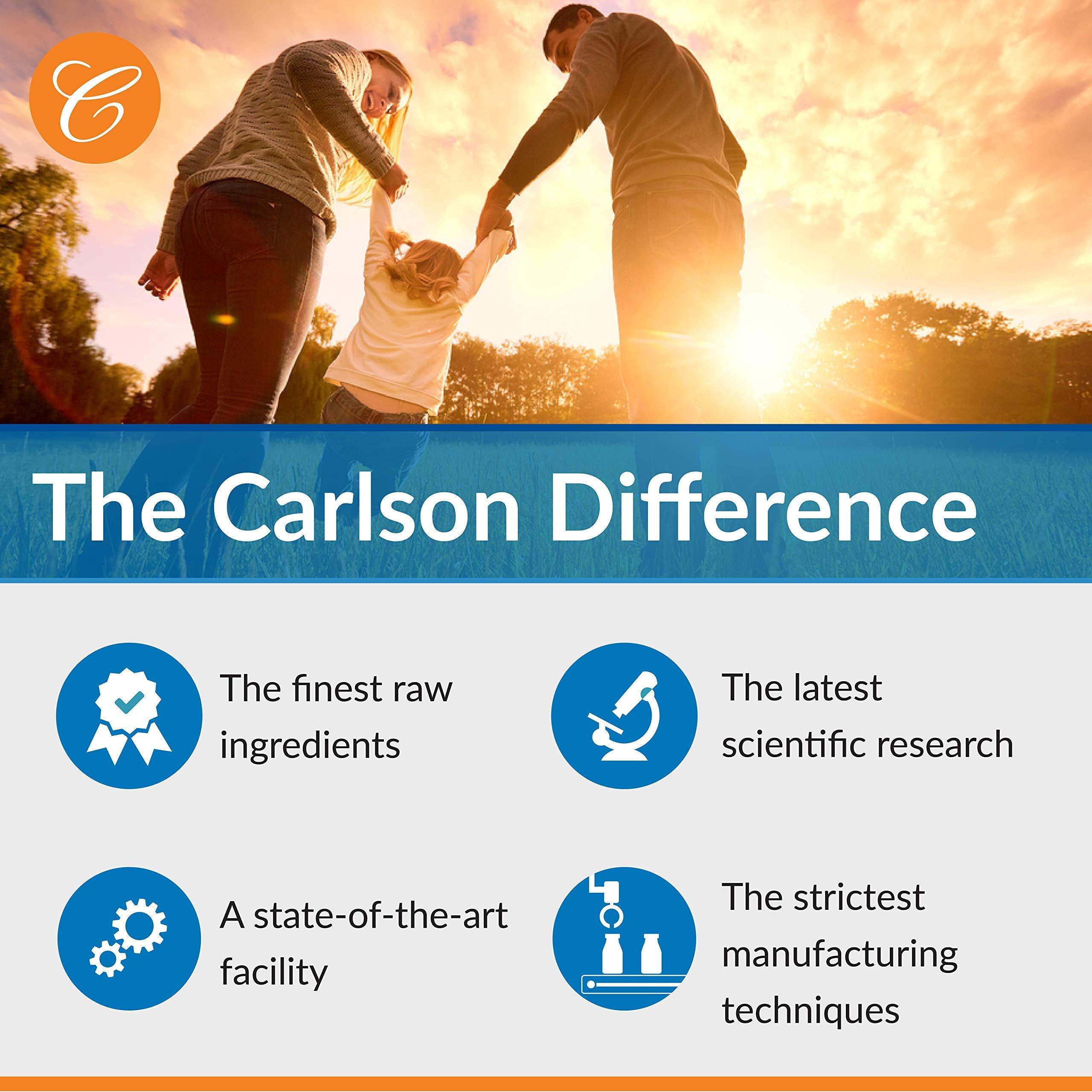 Carlson - Arthrite Élite | 3 200 mg d'oméga-3 avec EPA et DHA | Favorise la santé et la mobilité des articulations | Huile de poisson saveur citron | Pêche sauvage | 120 gélules