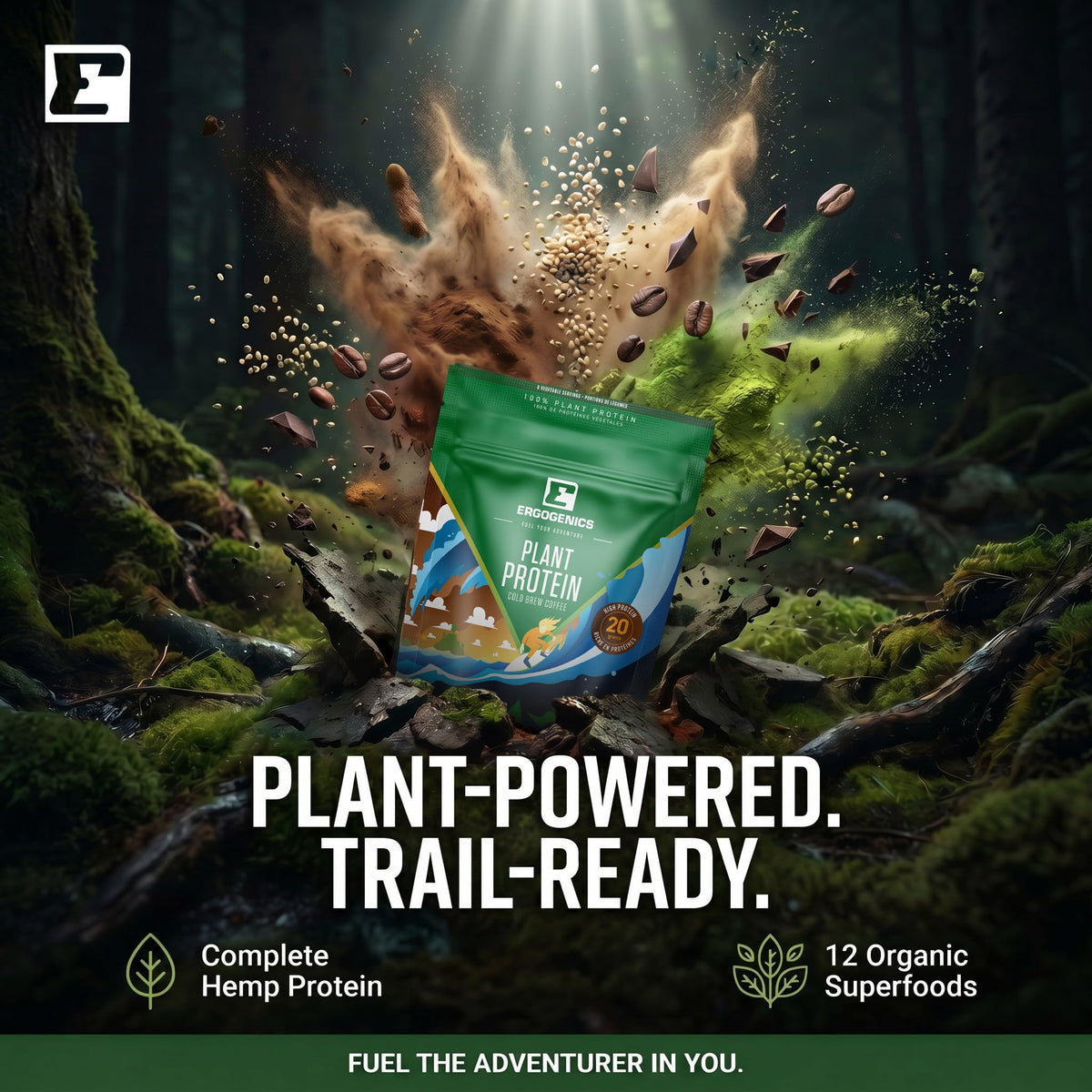 Ergogenics Nutrition Plant Protein +Greens