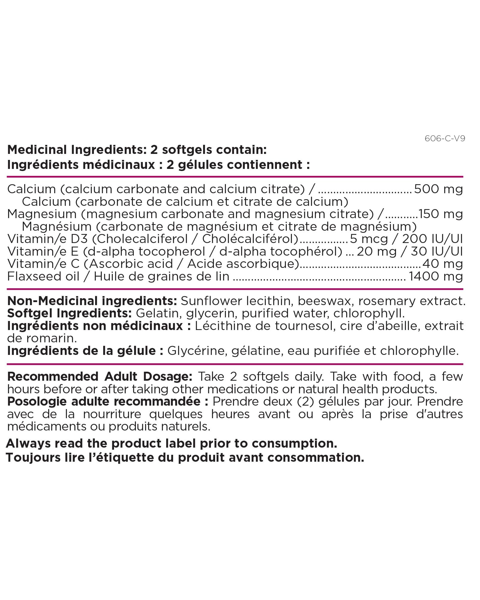 Platinum Naturals EasyCal Calcium Prénatal 120 gélules, supplément de calcium prénatal essentiel avec Oméga 3 DHA pour femmes enceintes, soutient la santé des os et des dents, soutient le développement fœtal, oculaire et cérébral