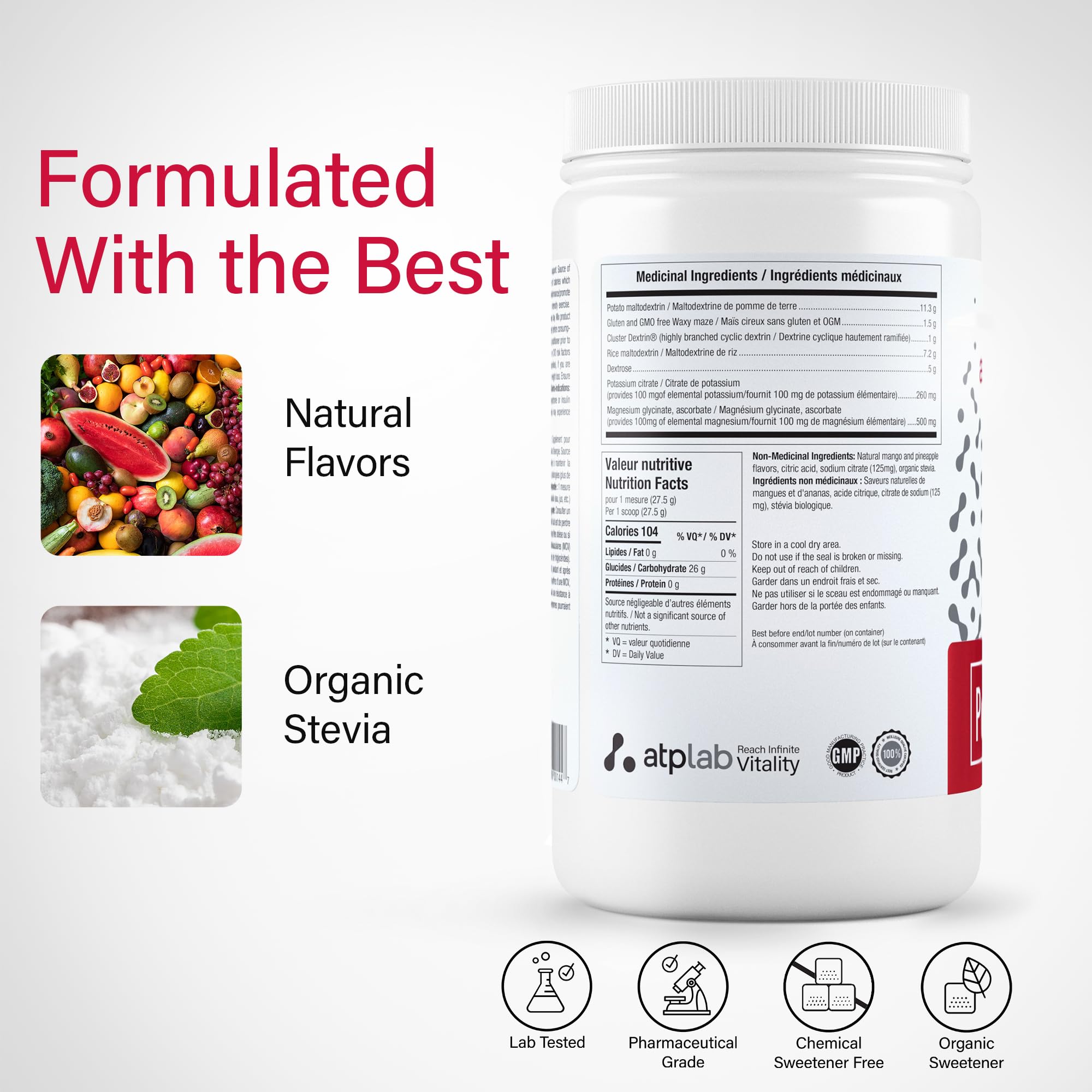ATP LAB Pentacarb 1,1kg Poudre 40 portions