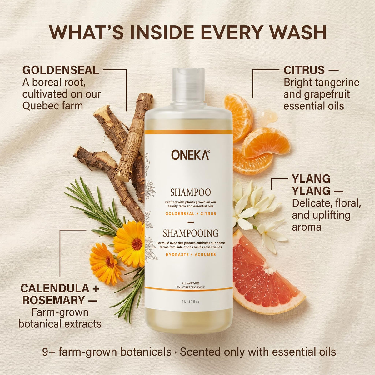 ONEKA Shampoo, 500 ML