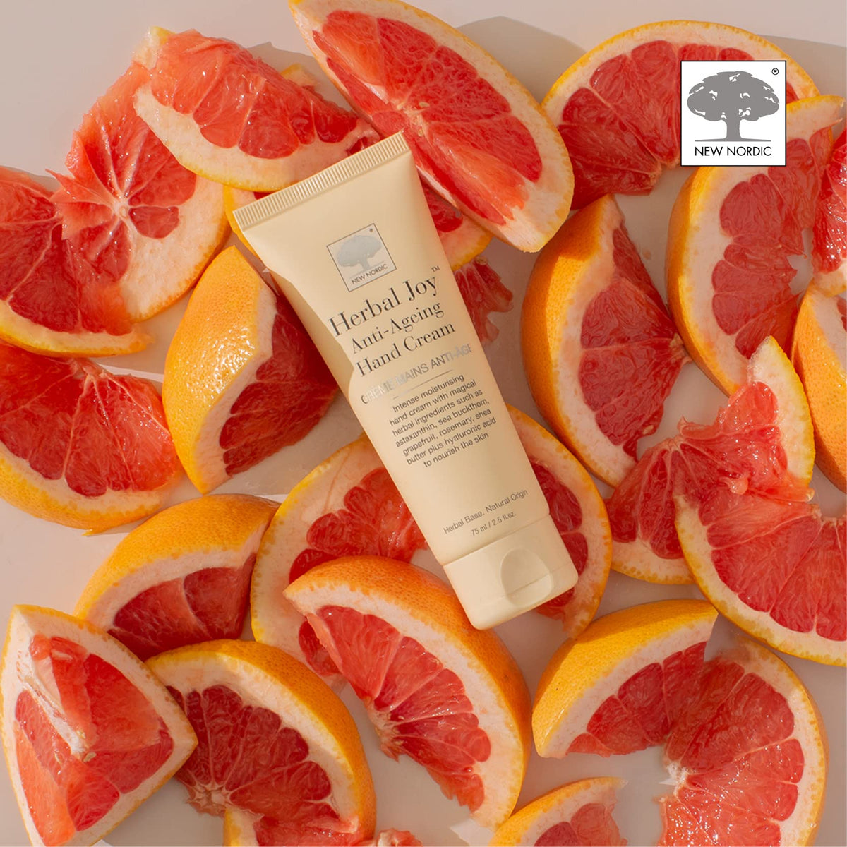 New Nordic - Herbal Joy Anti-ageing Hand Cream, 75 ml