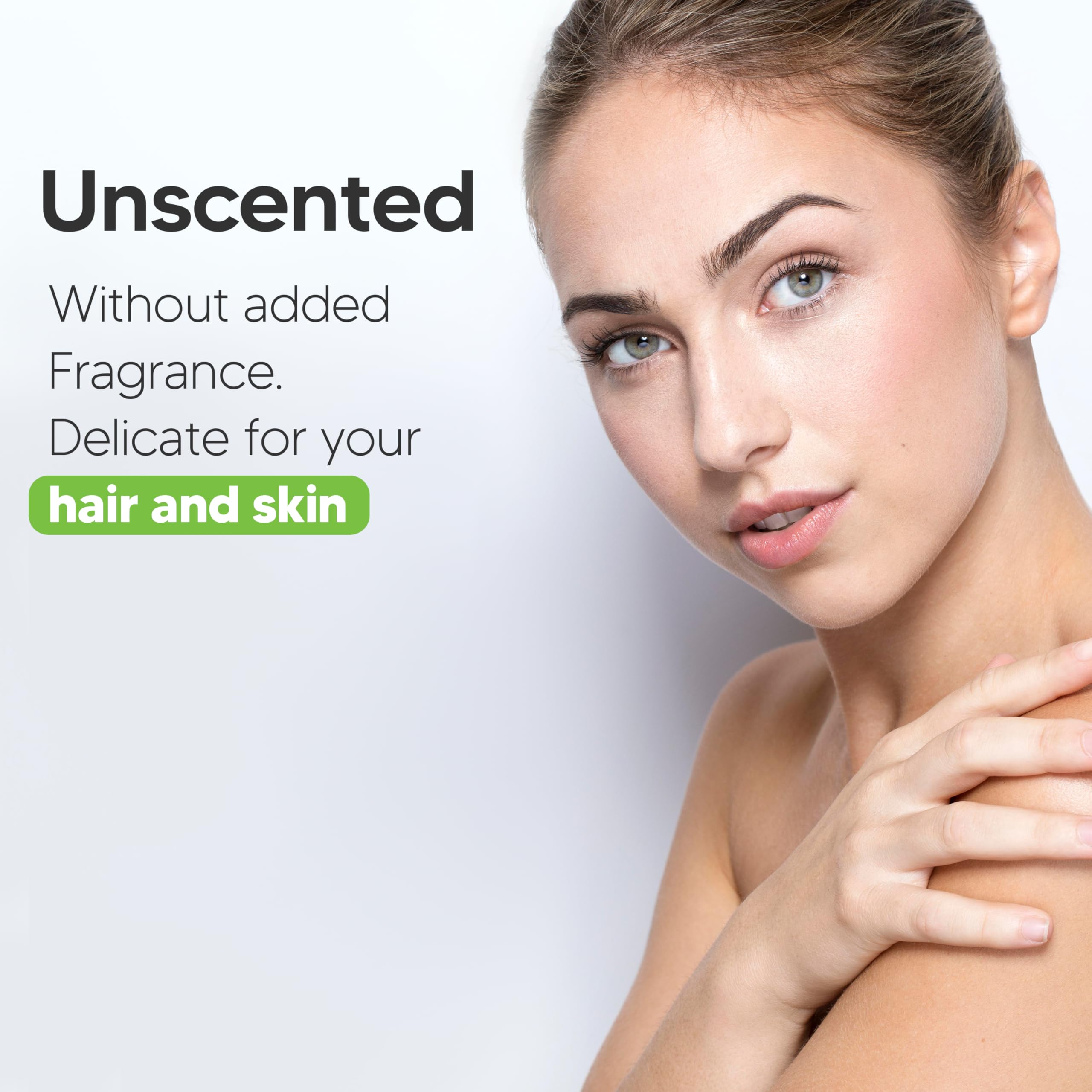 Nature Clean All-Natural Sulfate Free Hair Conditioner for Dry Damaged Hair. Non-Toxic Unscented Organic Vegan Moisturizing & Hydrating Dry Hair Treatment Fragrance-Free No Paraben & Hypoallergenic 10oz / 300ml.