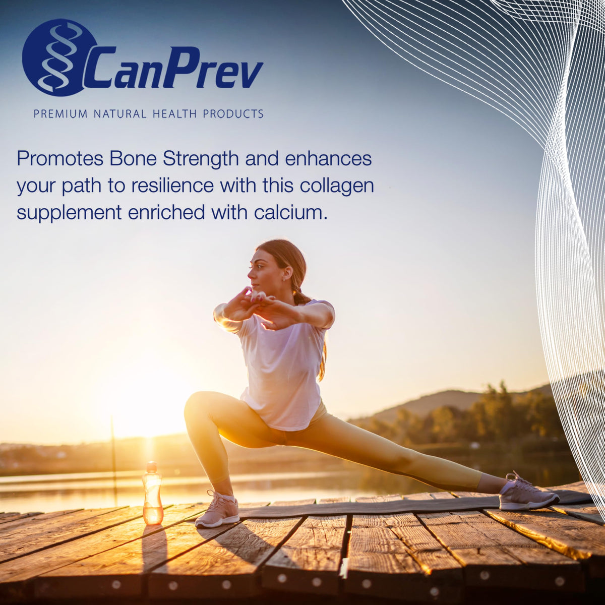 CanPrev Collagen Bone, Collagen Powder, Hydrolyzed Peptides, 213g