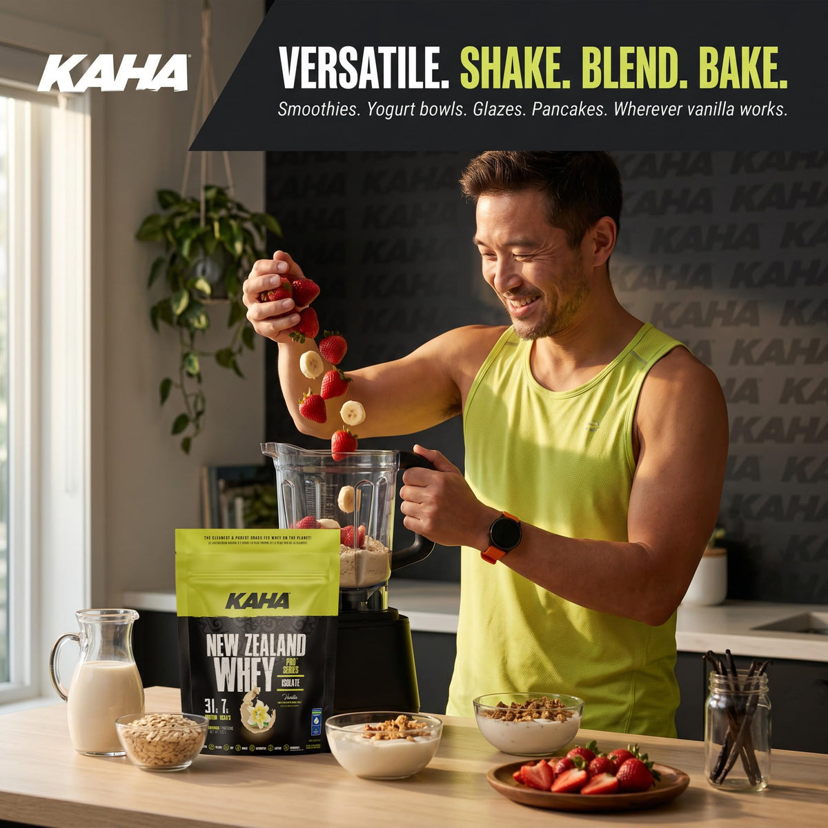 Kaha Nutrition NZ Whey Isolate Protein Powder