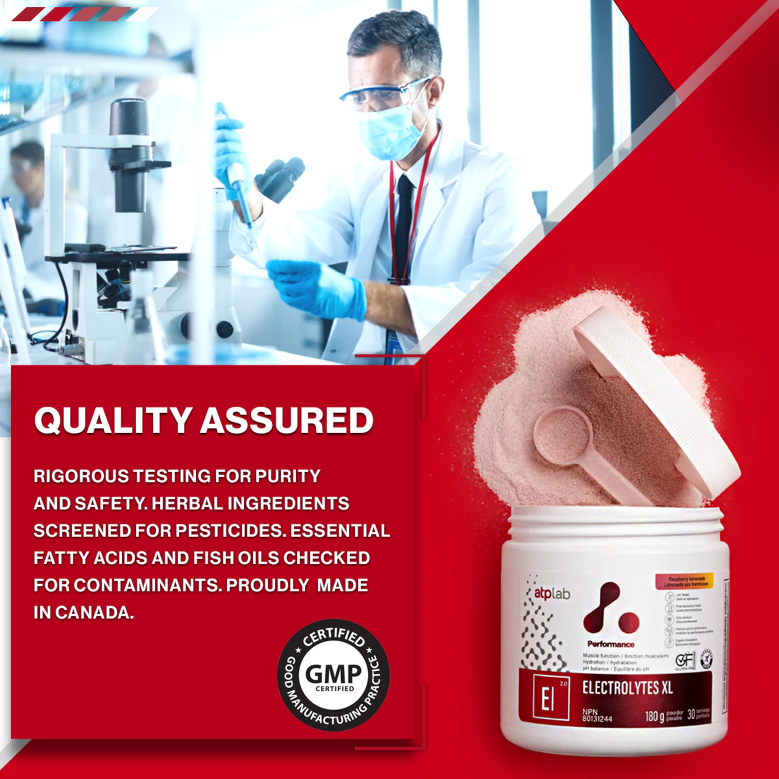 ATP LAB - Électrolytes XL - 180g
